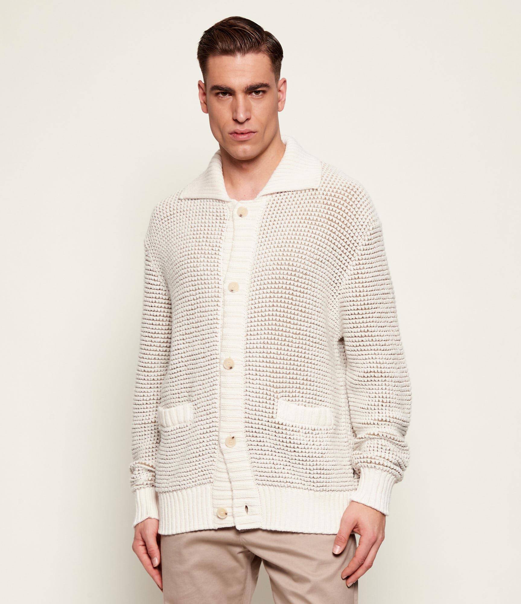BOSS BLACK De lână cardigan H-Ulivi | regular fit
