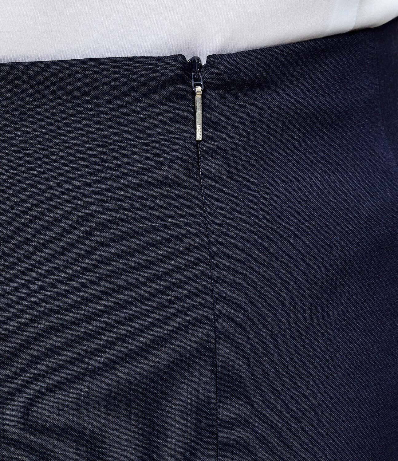 BOSS BLACK de lână fustă vileah