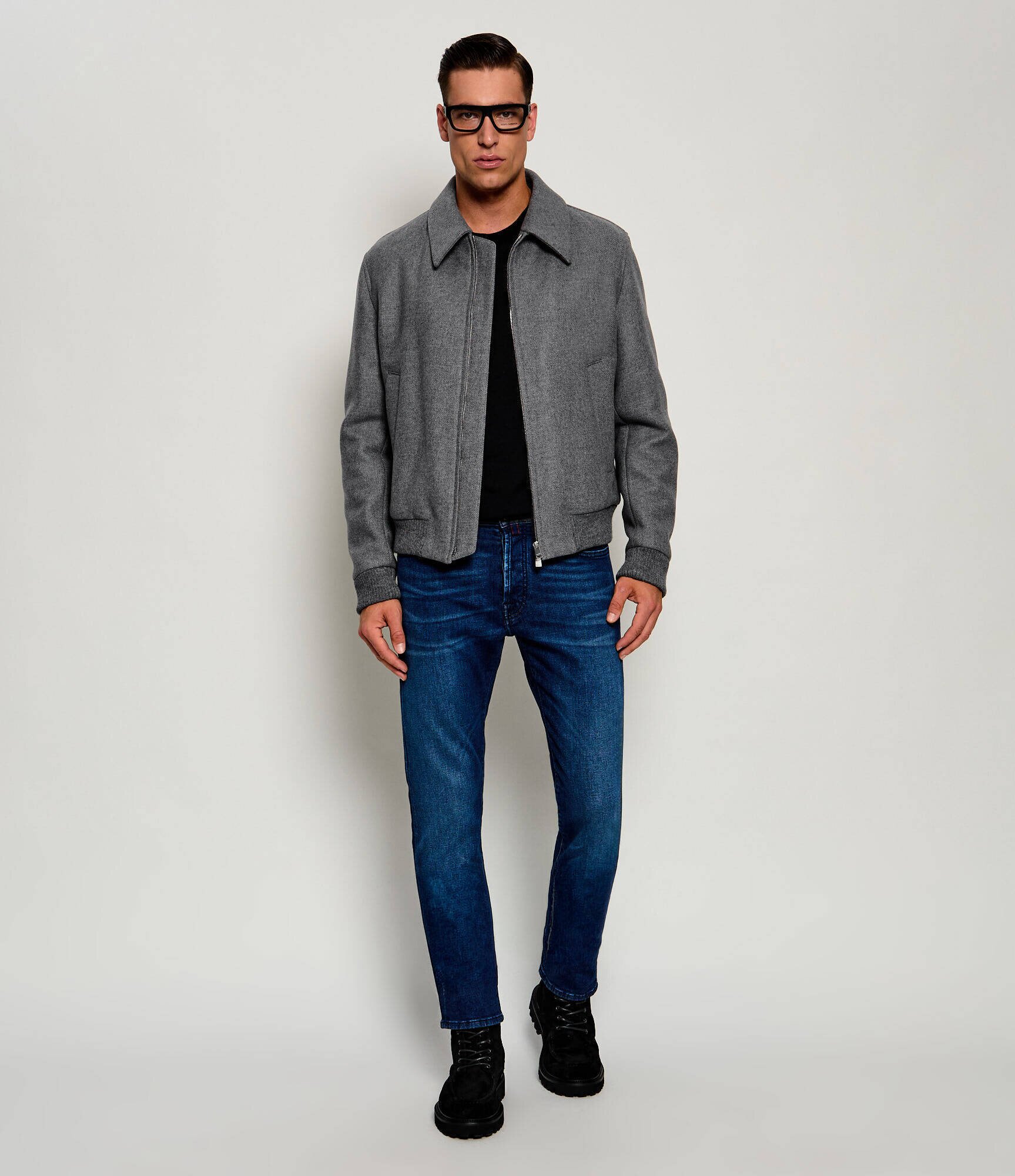 BOSS BLACK De lână geacă H-Charly-264 | Relaxed fit