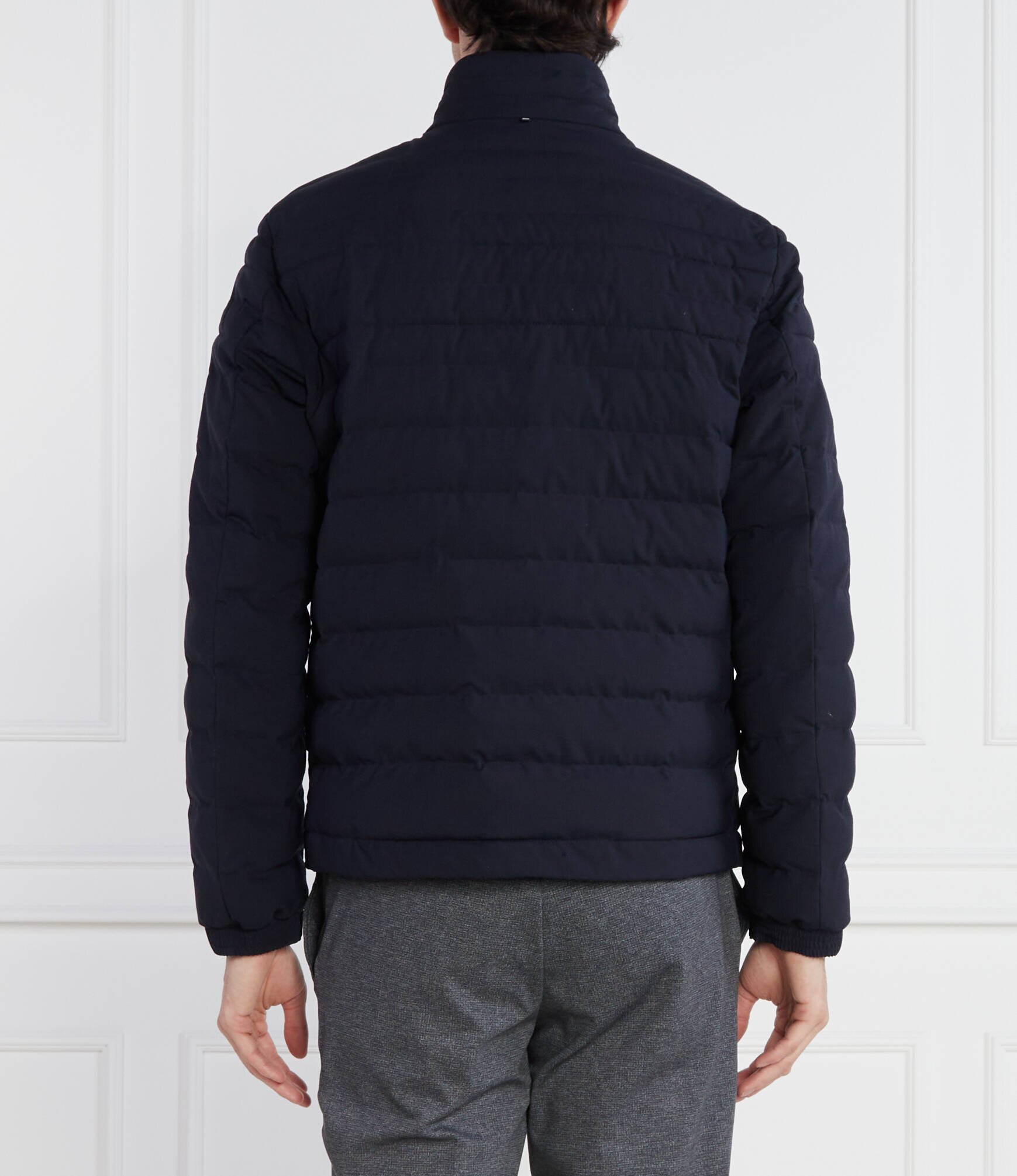 BOSS BLACK de lână geacă p-coldio | regular fit