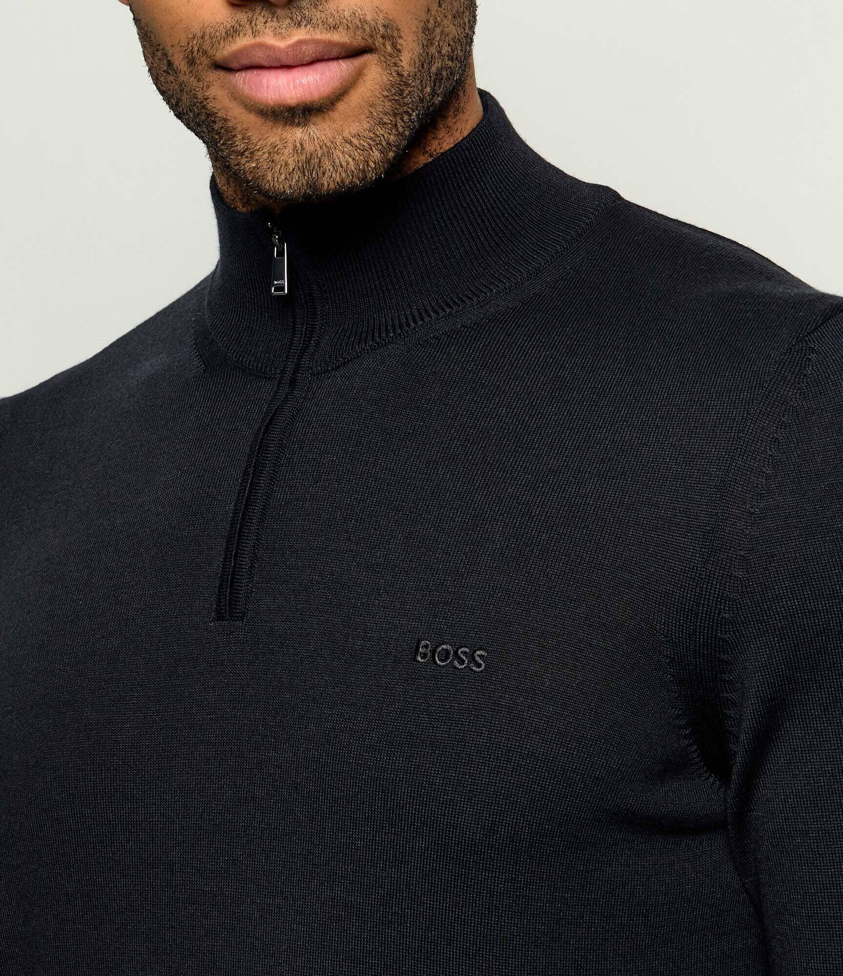 BOSS BLACK De lână guler înalt H-Ebenji-L | Slim Fit