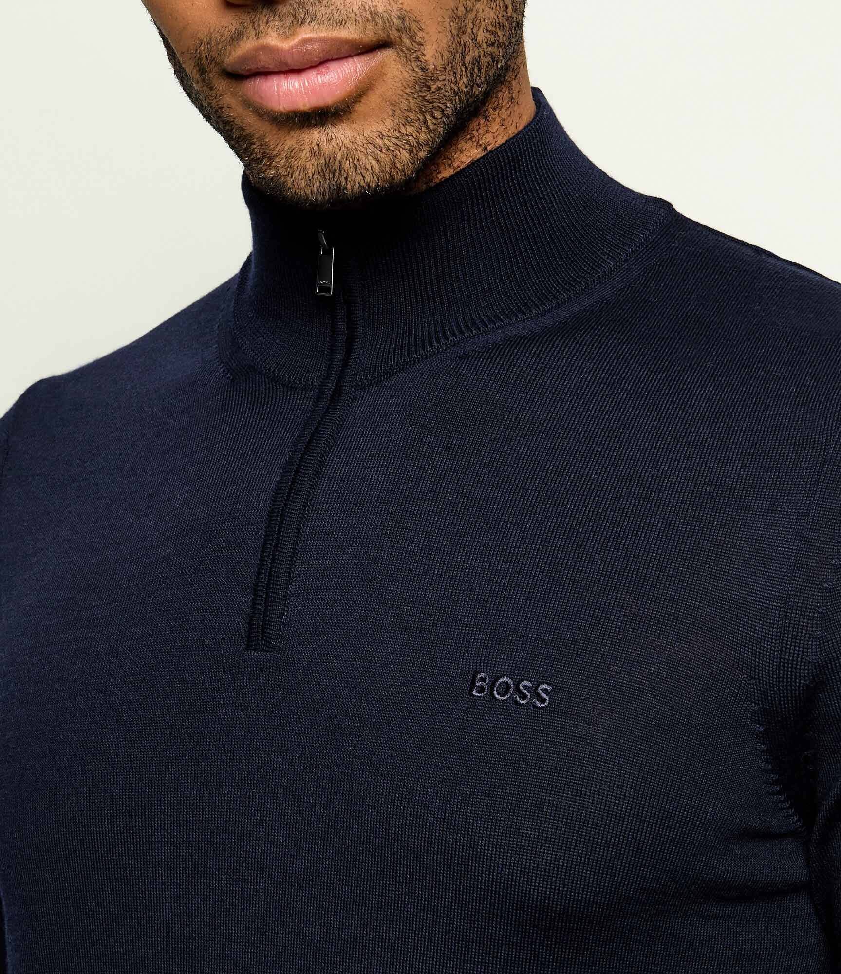 BOSS BLACK De lână guler înalt H-Ebenji-L | Slim Fit