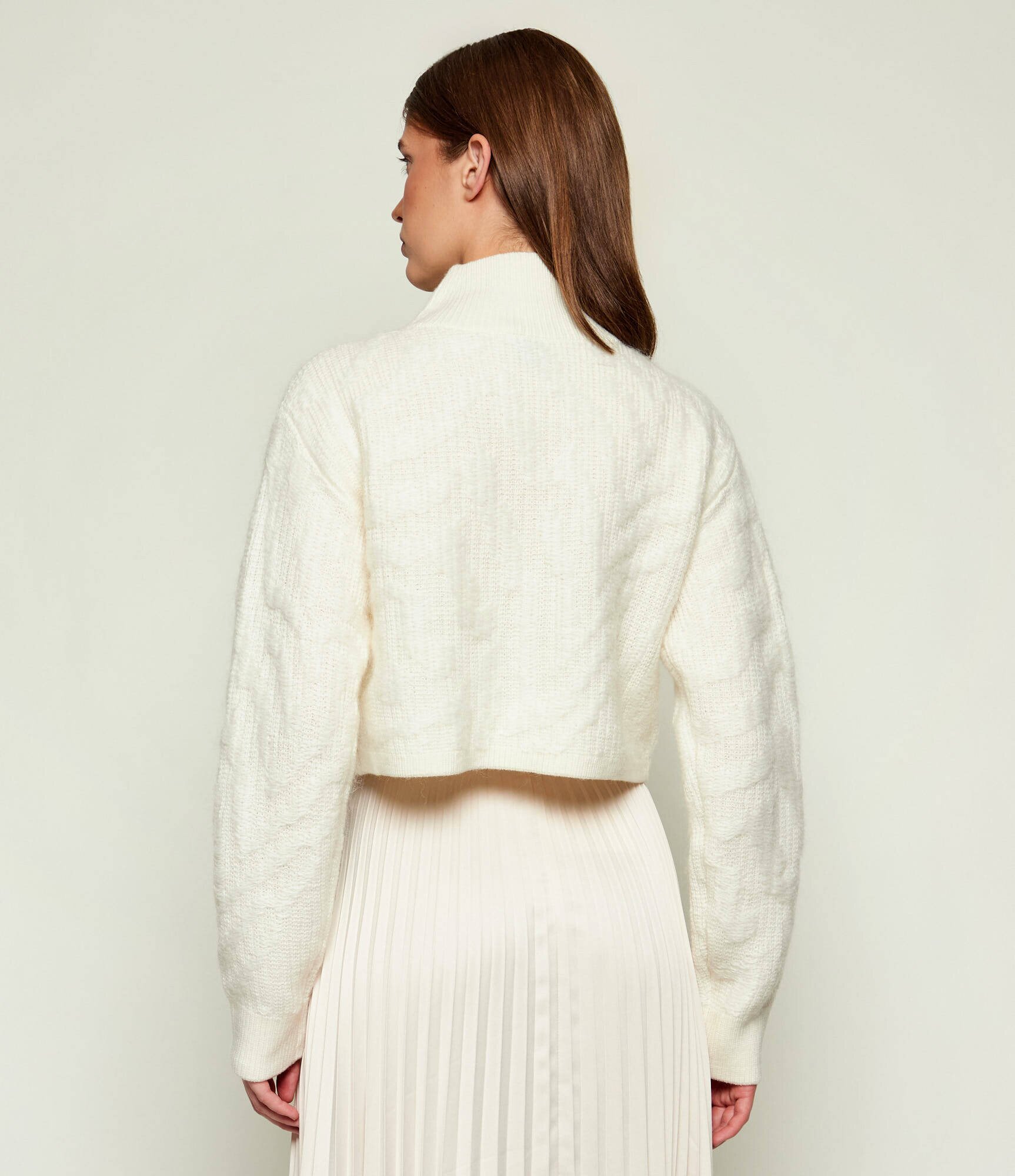 BOSS BLACK De lână maletă Fisura | Cropped Fit