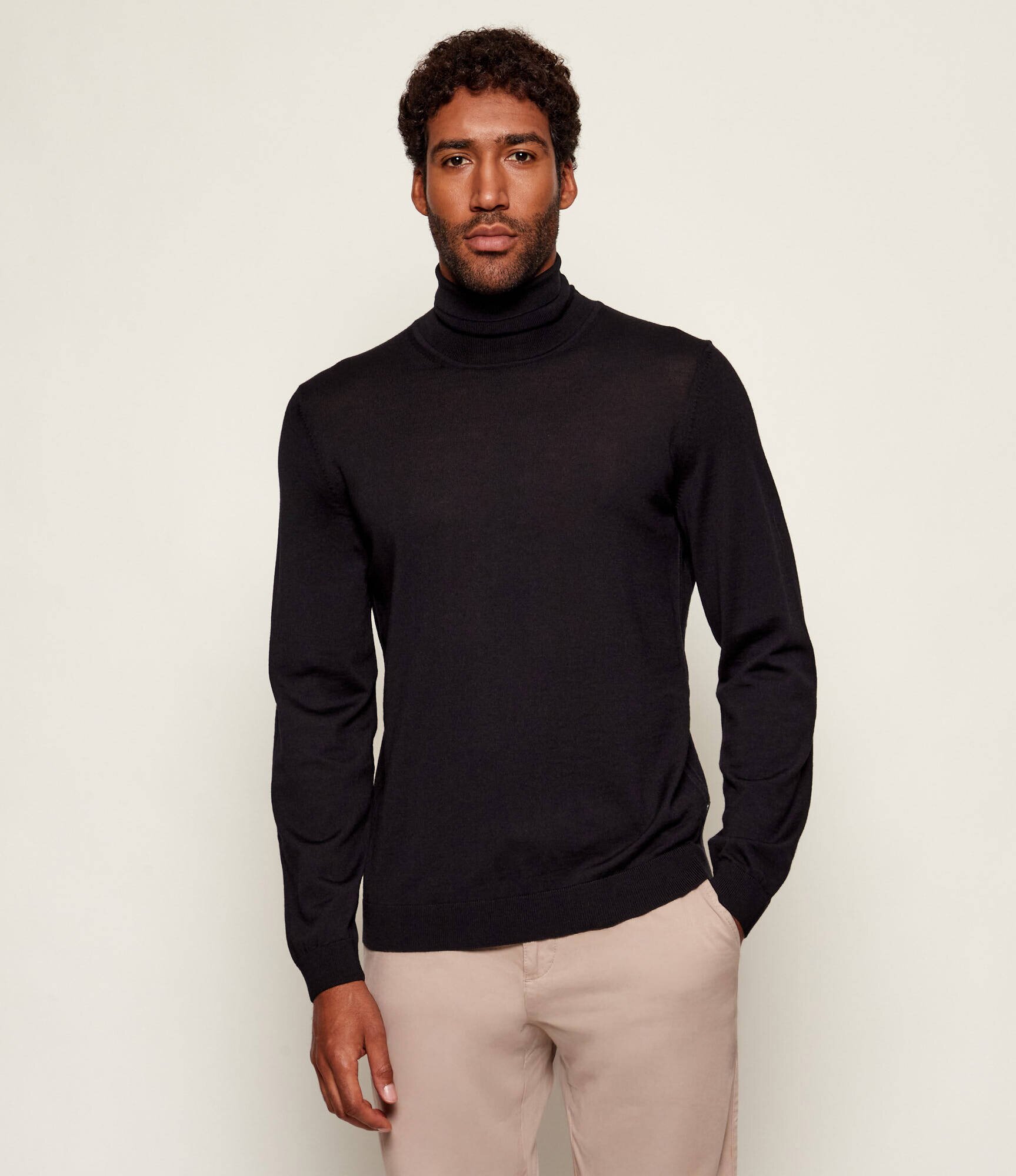BOSS BLACK de lână maletă musso-p | slim fit