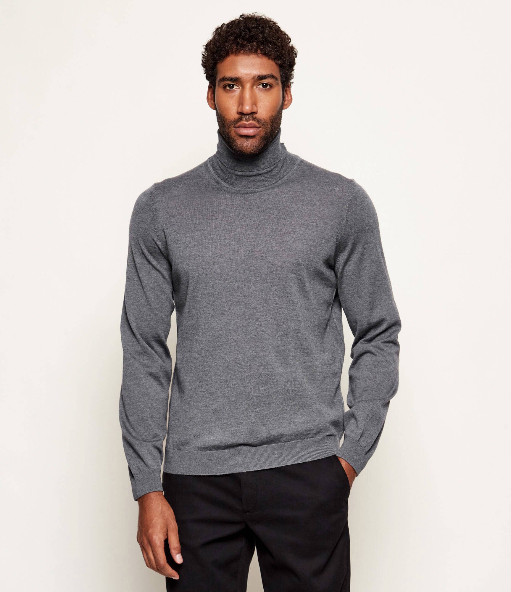 BOSS BLACK de lână maletă musso-p | slim fit