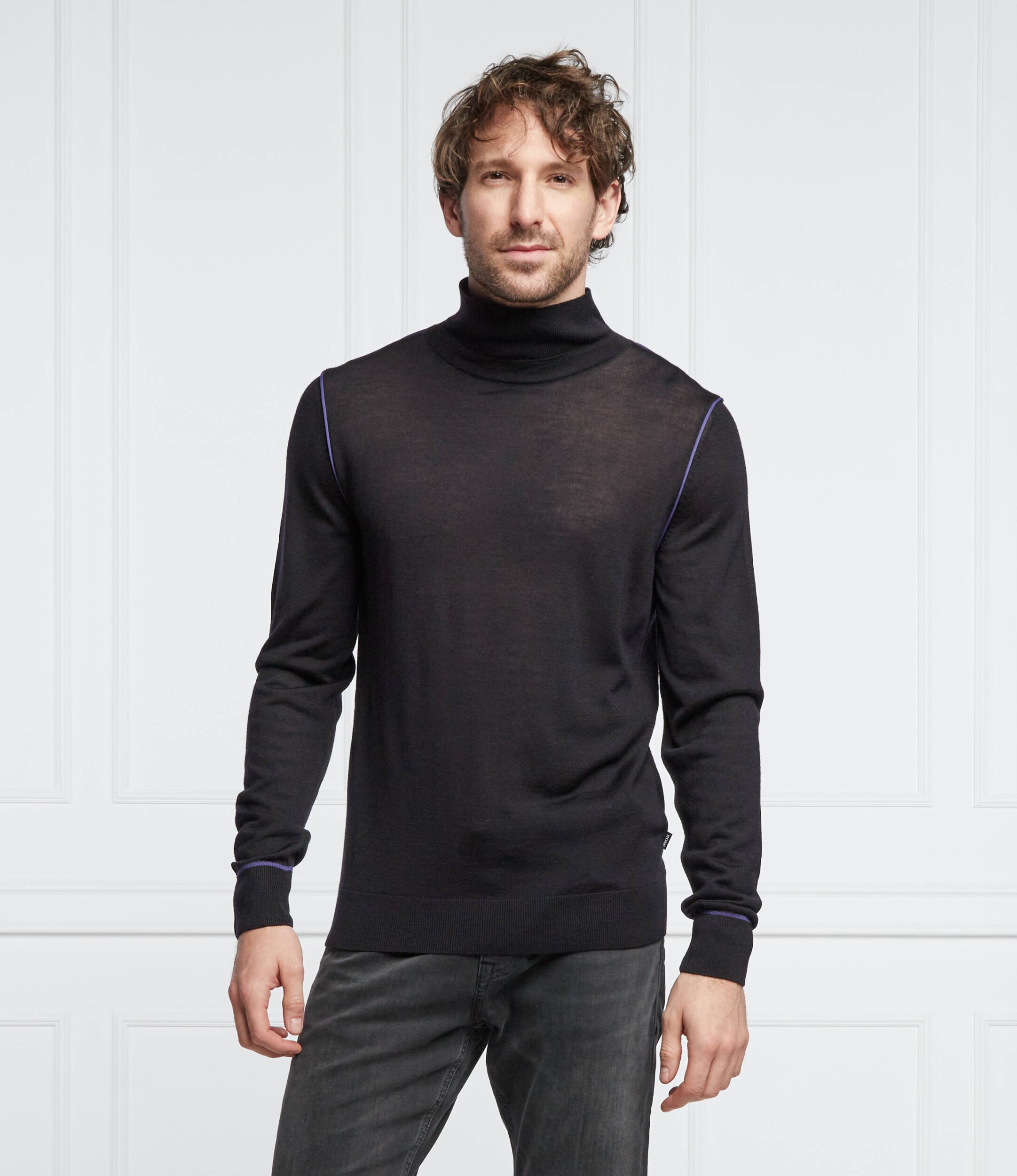 BOSS BLACK De lână maletă Ulsan | Slim Fit