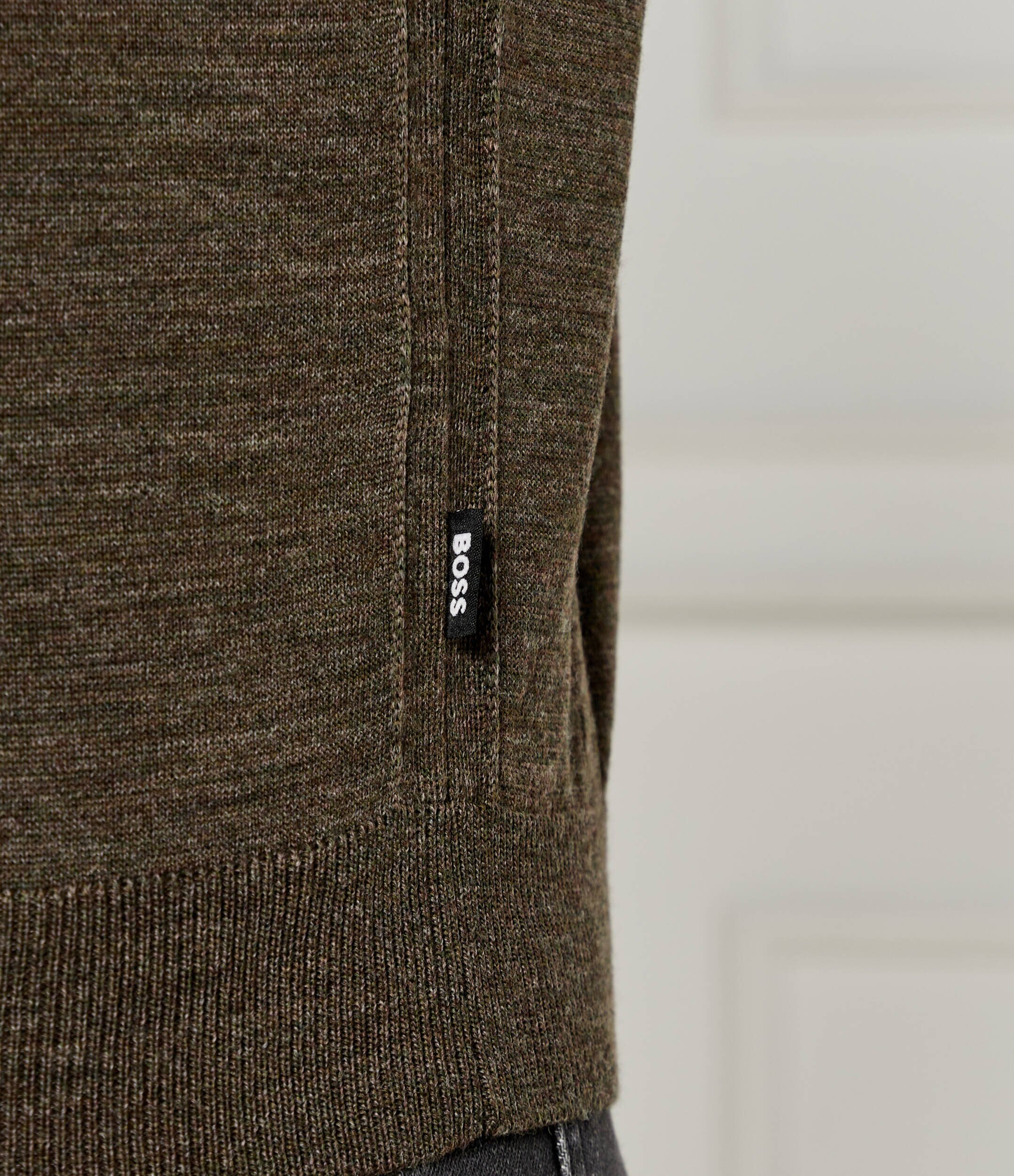 BOSS BLACK De lână Musso-P | Slim Fit