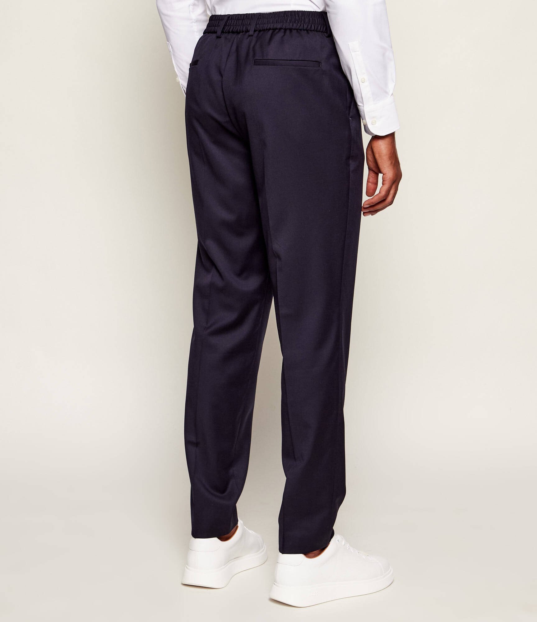 BOSS BLACK De lână pantaloni H-Genius-DS-B1 | Slim Fit
