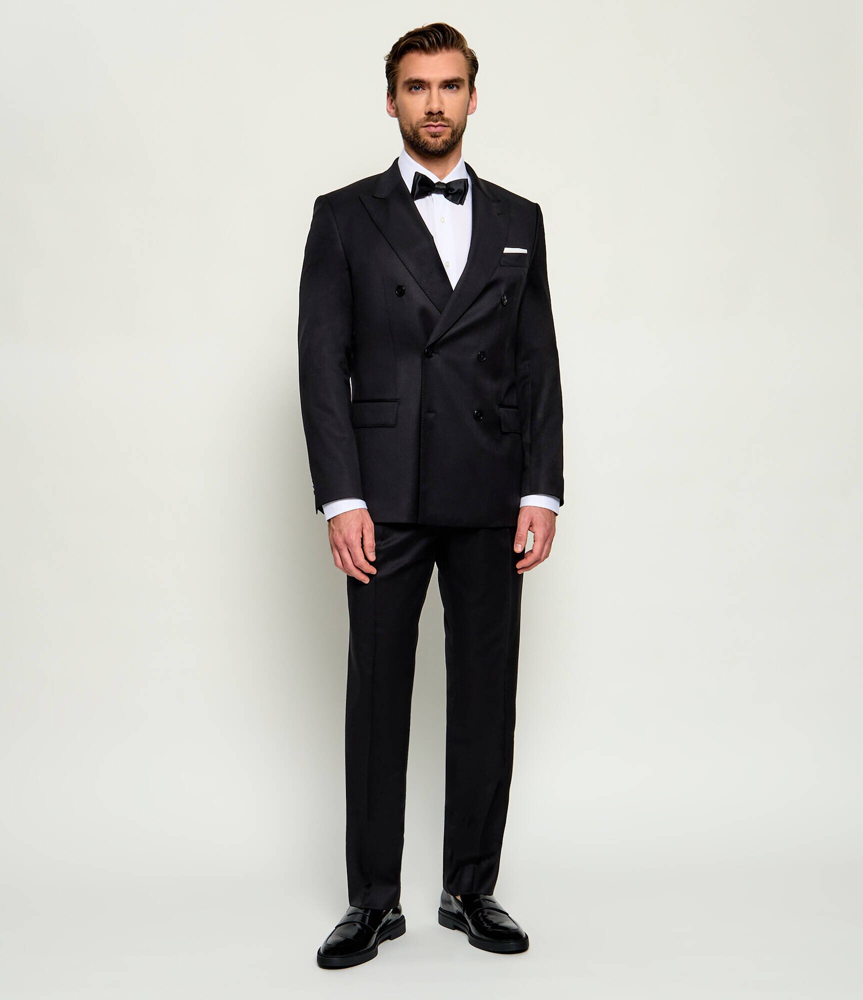 BOSS BLACK De lână pantaloni H-Perino-B1-263 | Slim Fit