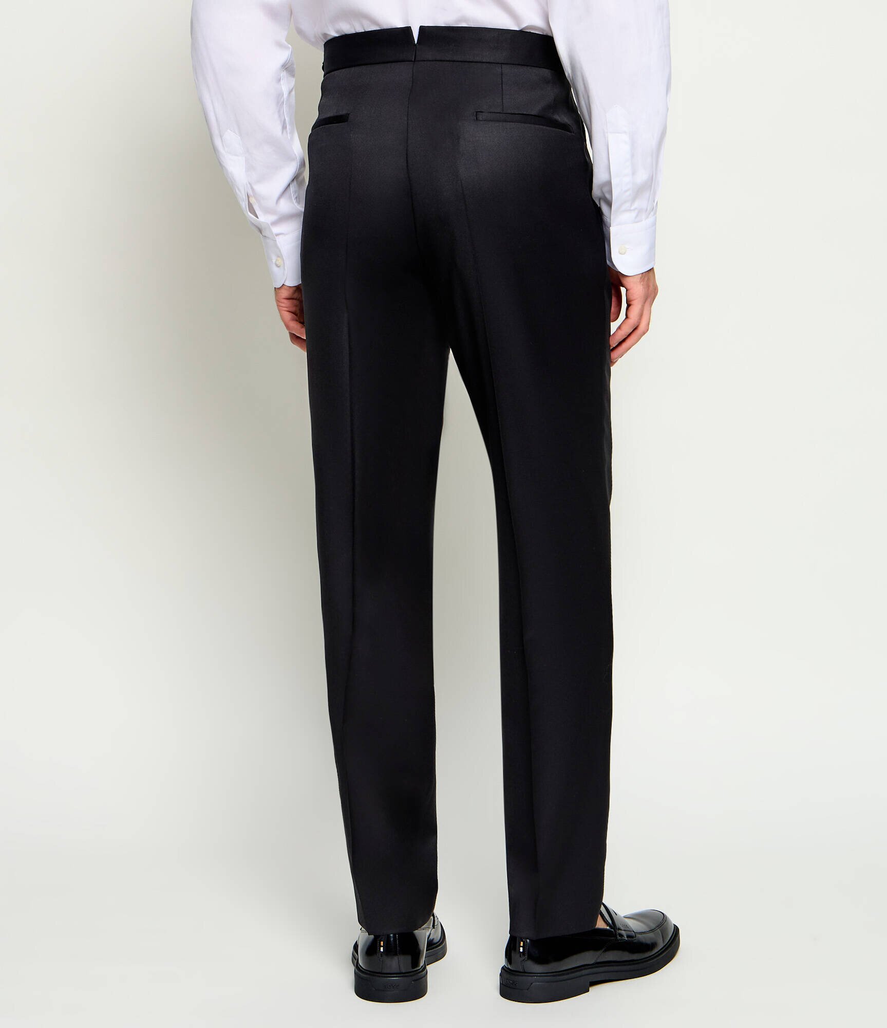 BOSS BLACK De lână pantaloni H-Perino-B1-263 | Slim Fit