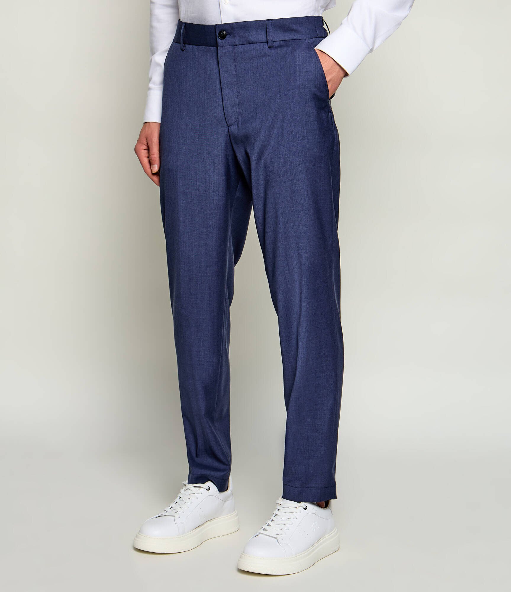 BOSS BLACK De lână pantaloni P-Perin-C﻿W-WG-262 | Tapered fit