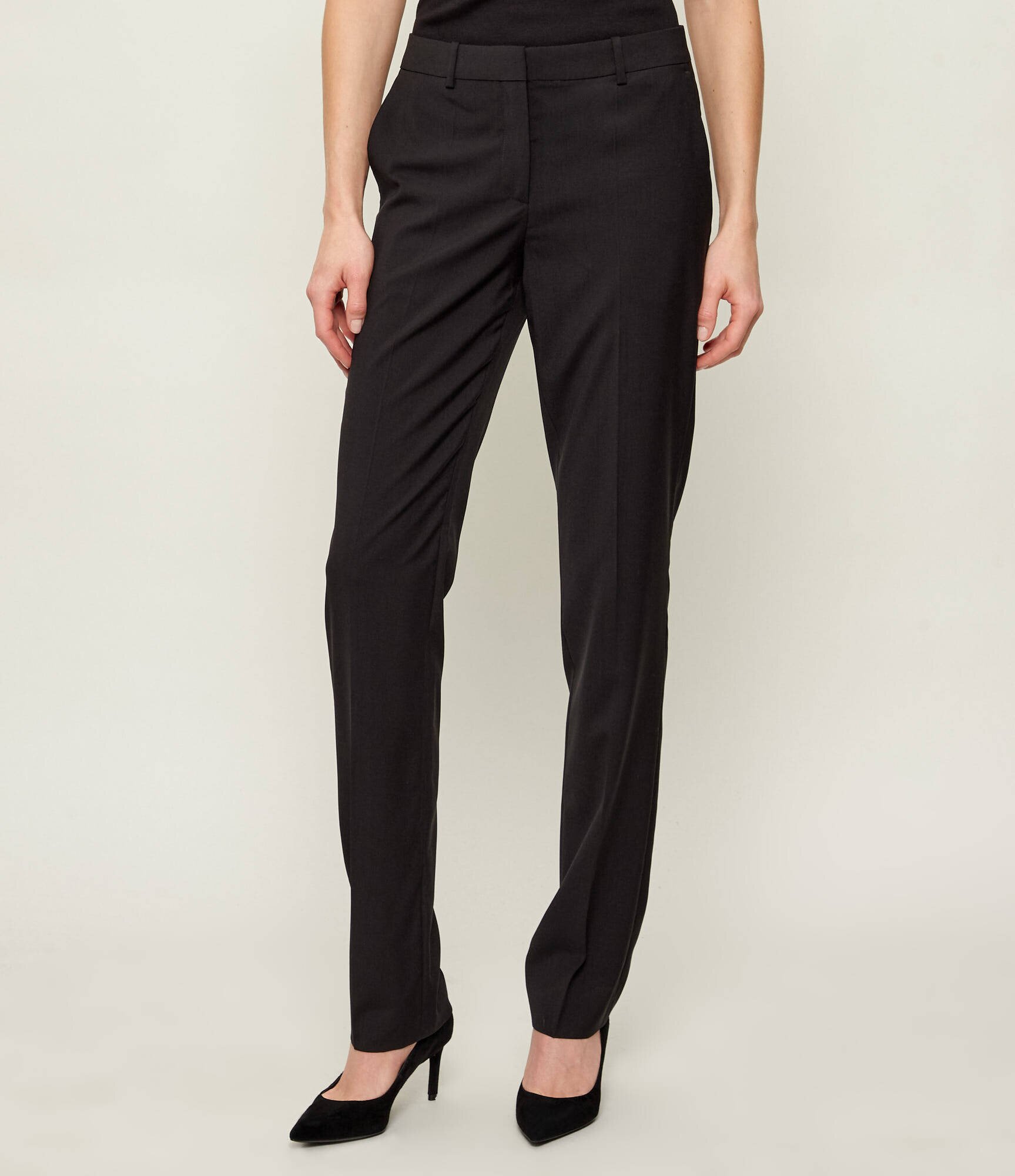 BOSS BLACK De lână pantaloni Tameah | Slim Fit