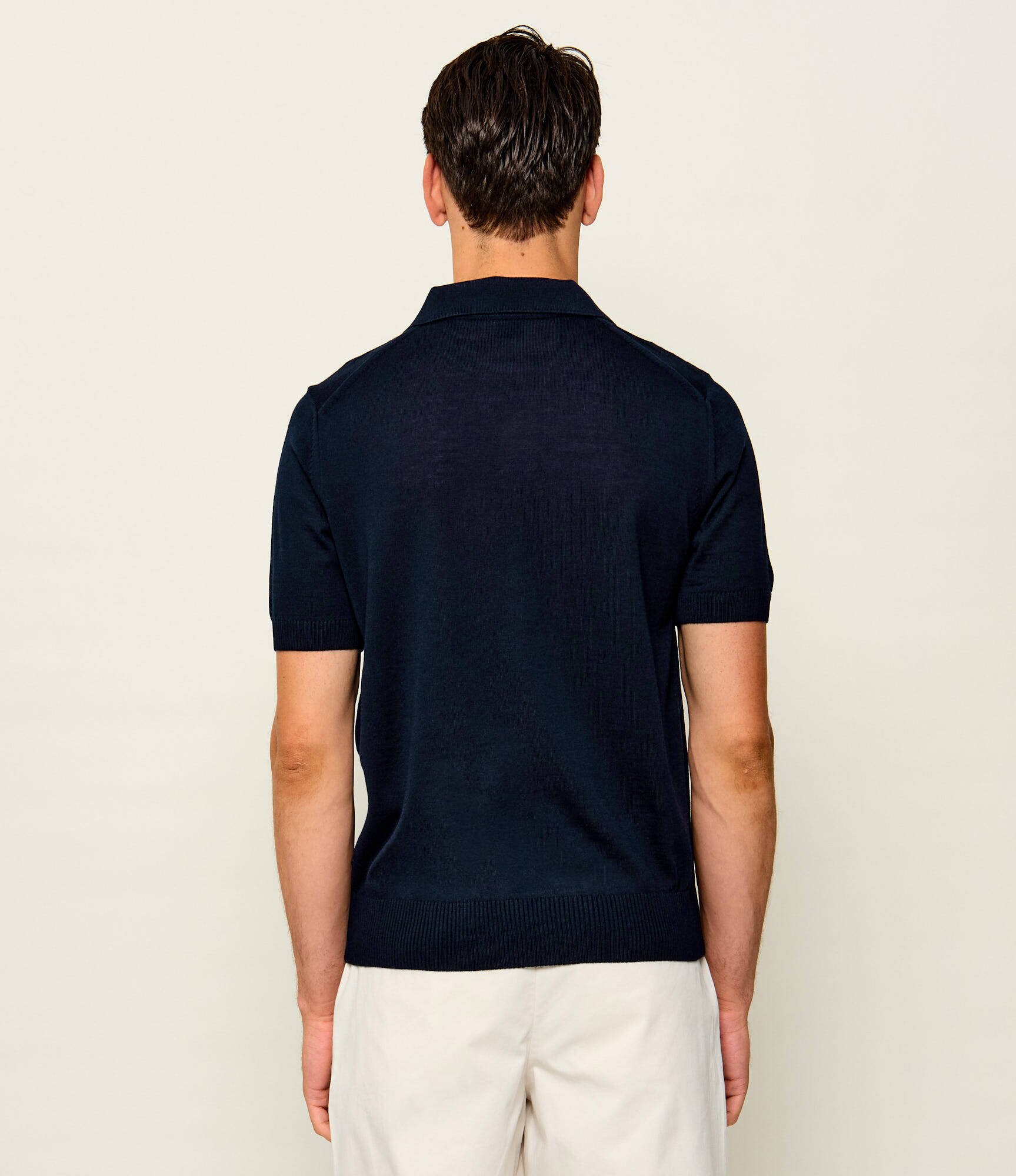 BOSS BLACK De lână polo H-Lantoni | regular fit