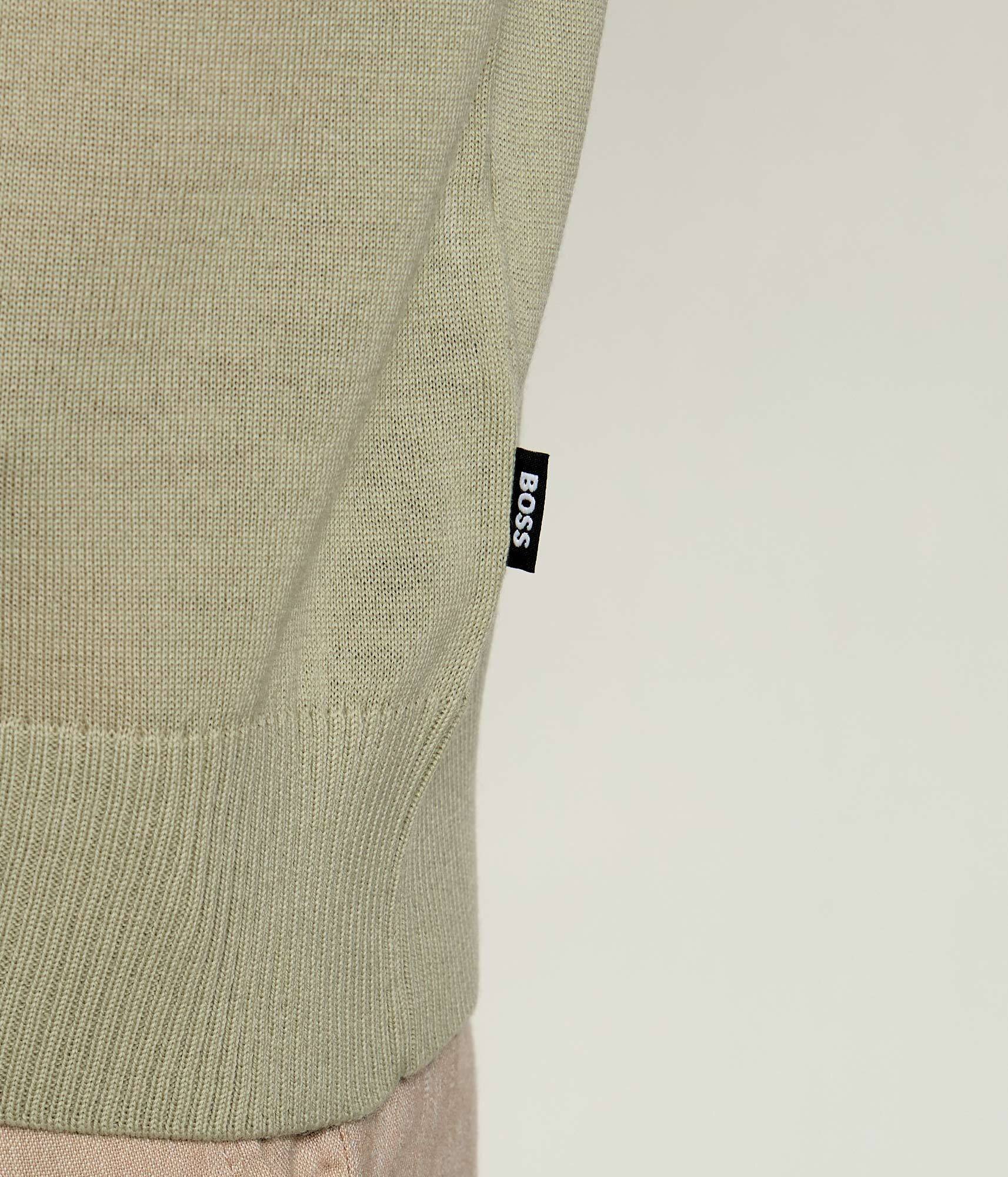 BOSS BLACK De lână polo H-Lantoni | regular fit