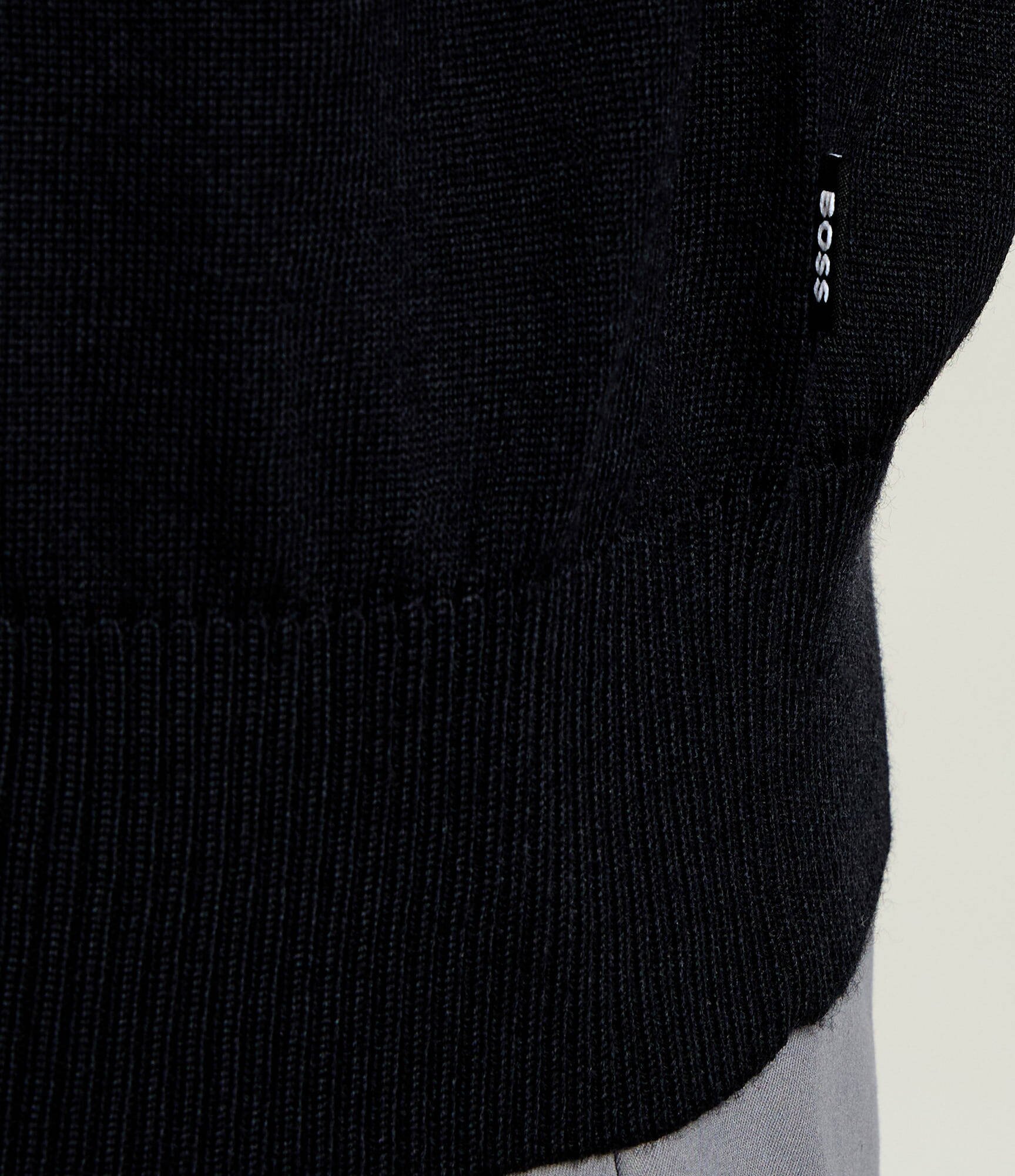 BOSS BLACK De lână polo H-Lantoni | regular fit