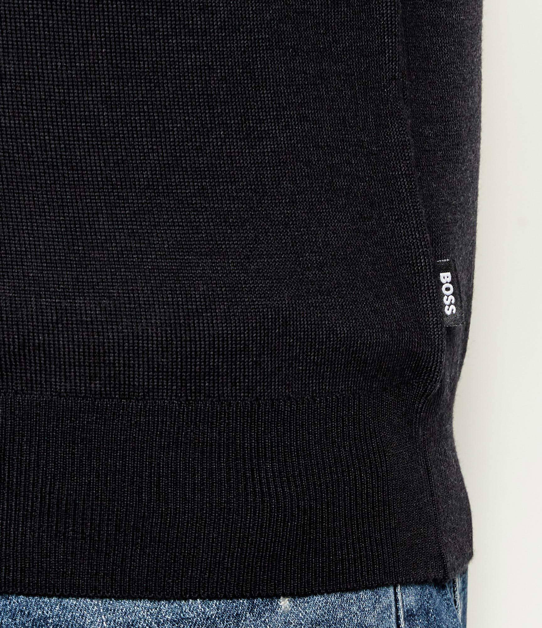 BOSS BLACK de lână pulover balonso | regular fit