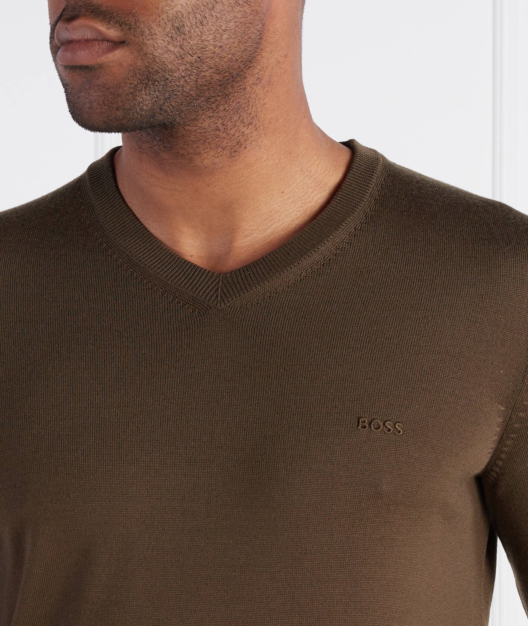 BOSS BLACK de lână pulover baram-l | regular fit