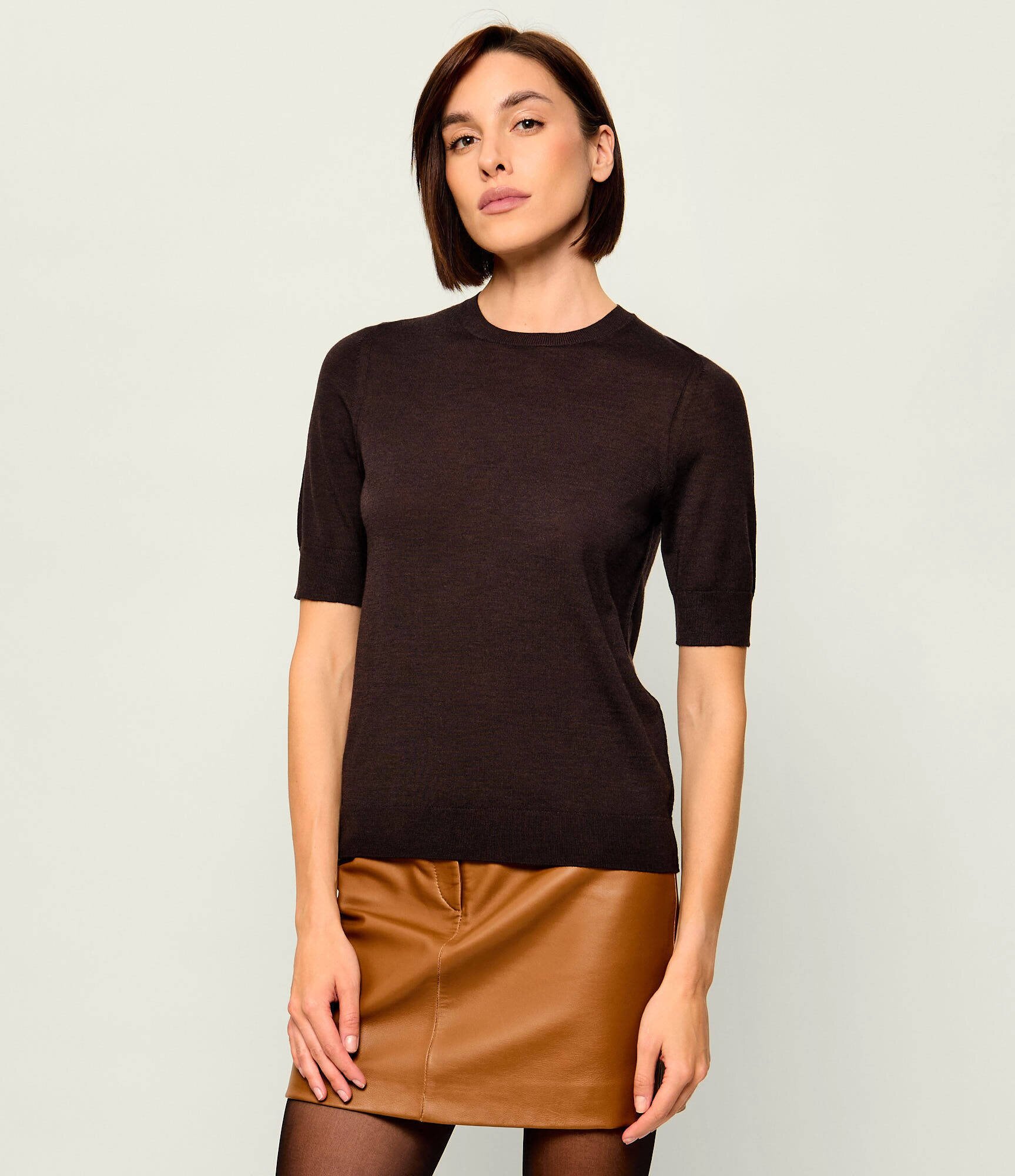 BOSS BLACK De lână pulover Farbella | Slim Fit