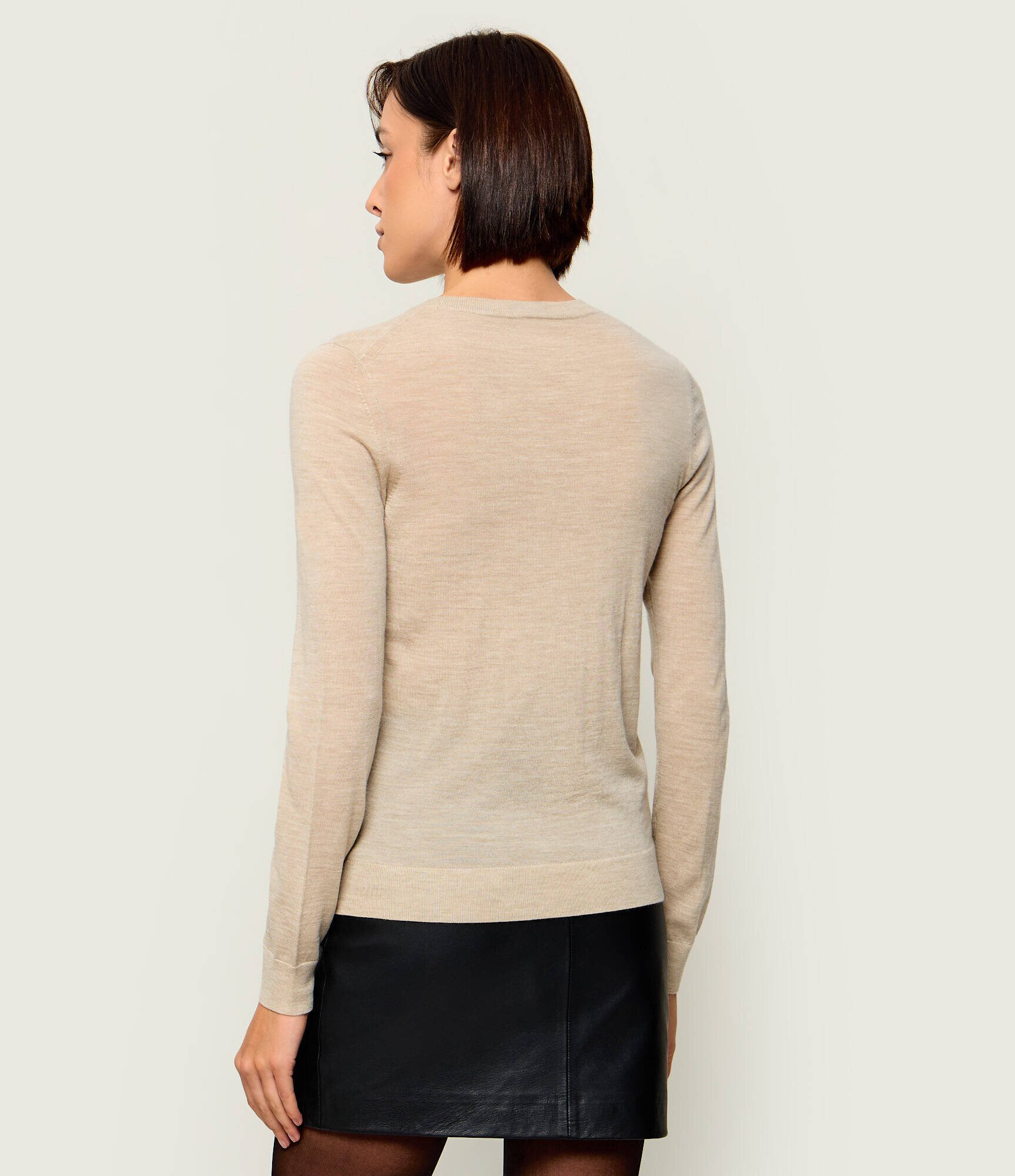 BOSS BLACK De lână pulover Ferpina | Slim Fit