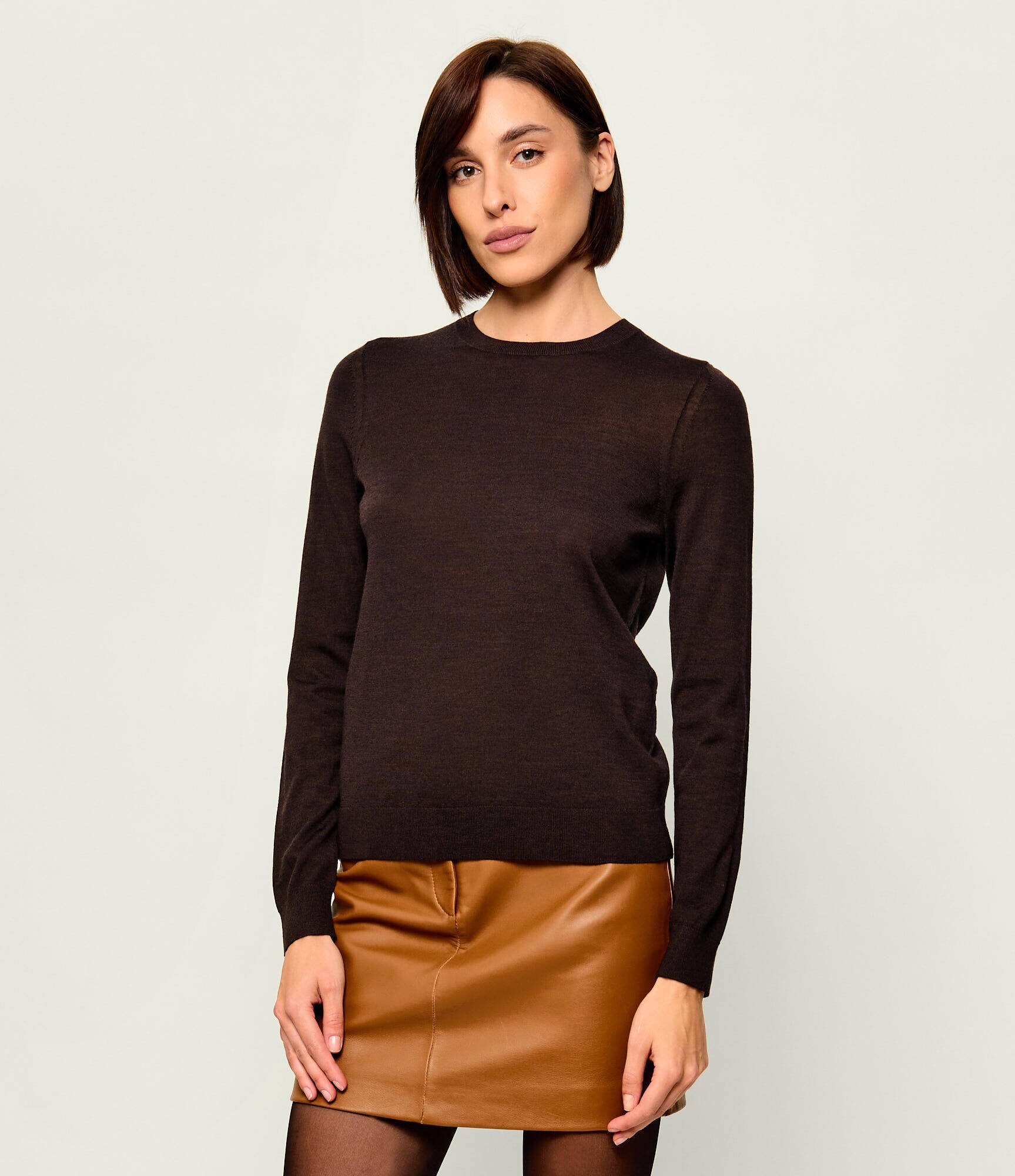 BOSS BLACK De lână pulover Ferpina | Slim Fit