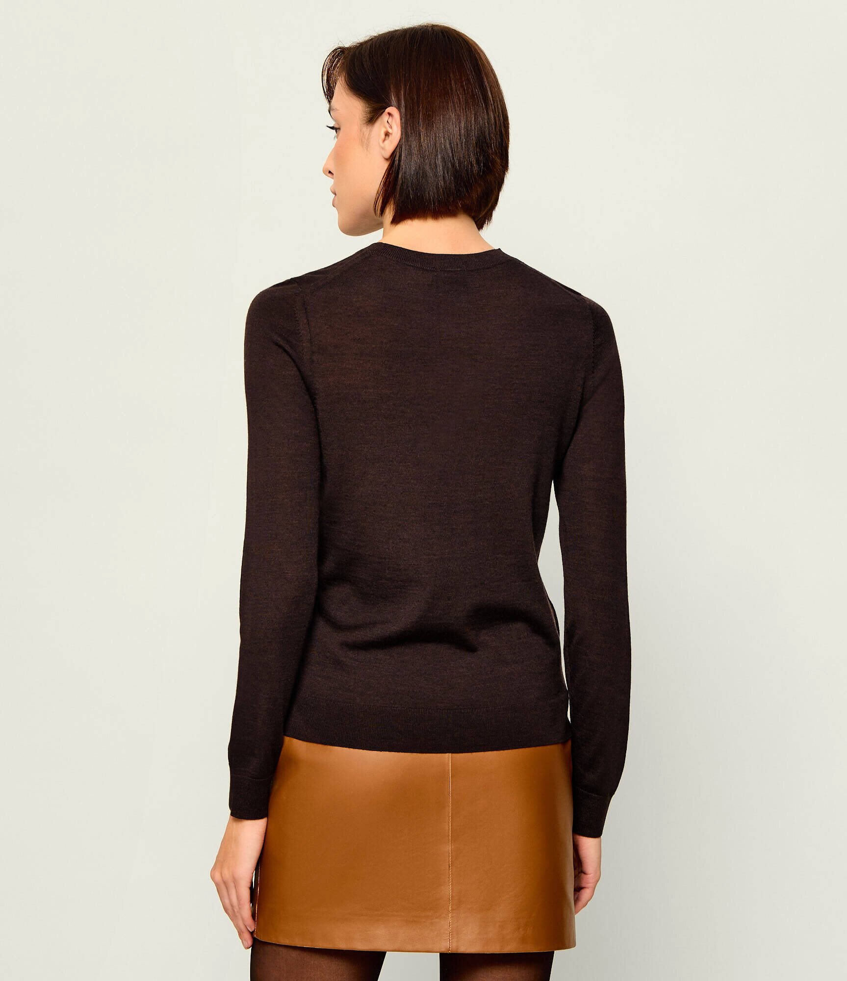 BOSS BLACK De lână pulover Ferpina | Slim Fit