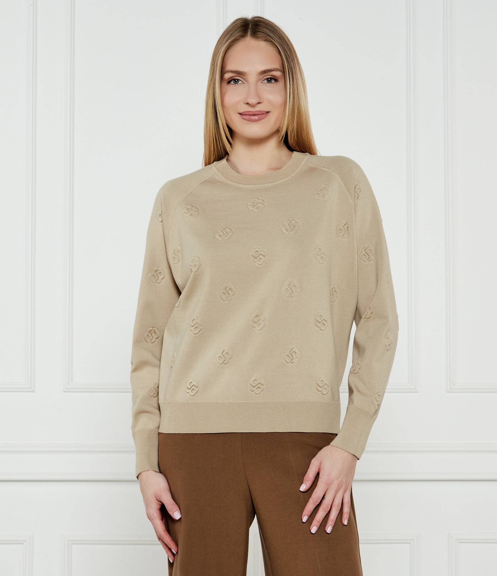 BOSS BLACK De lână pulover Furbani | Regular Fit