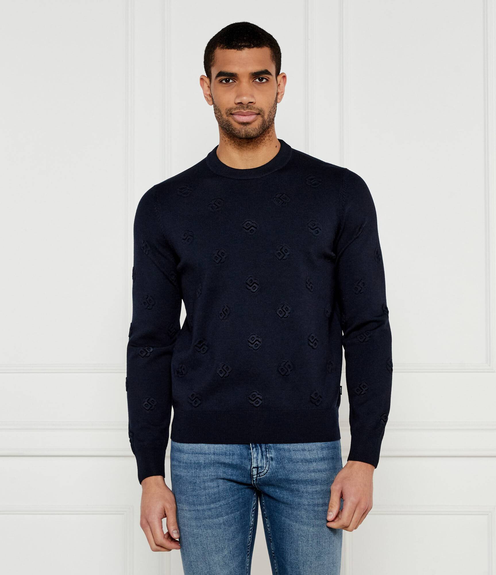 BOSS BLACK De lână pulover H-Bahelo | Regular Fit