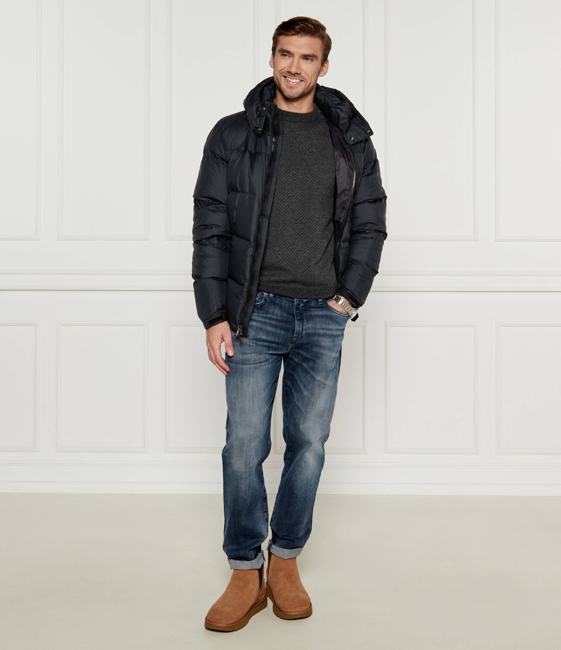 BOSS BLACK De lână pulover H-Eltoro | Regular Fit