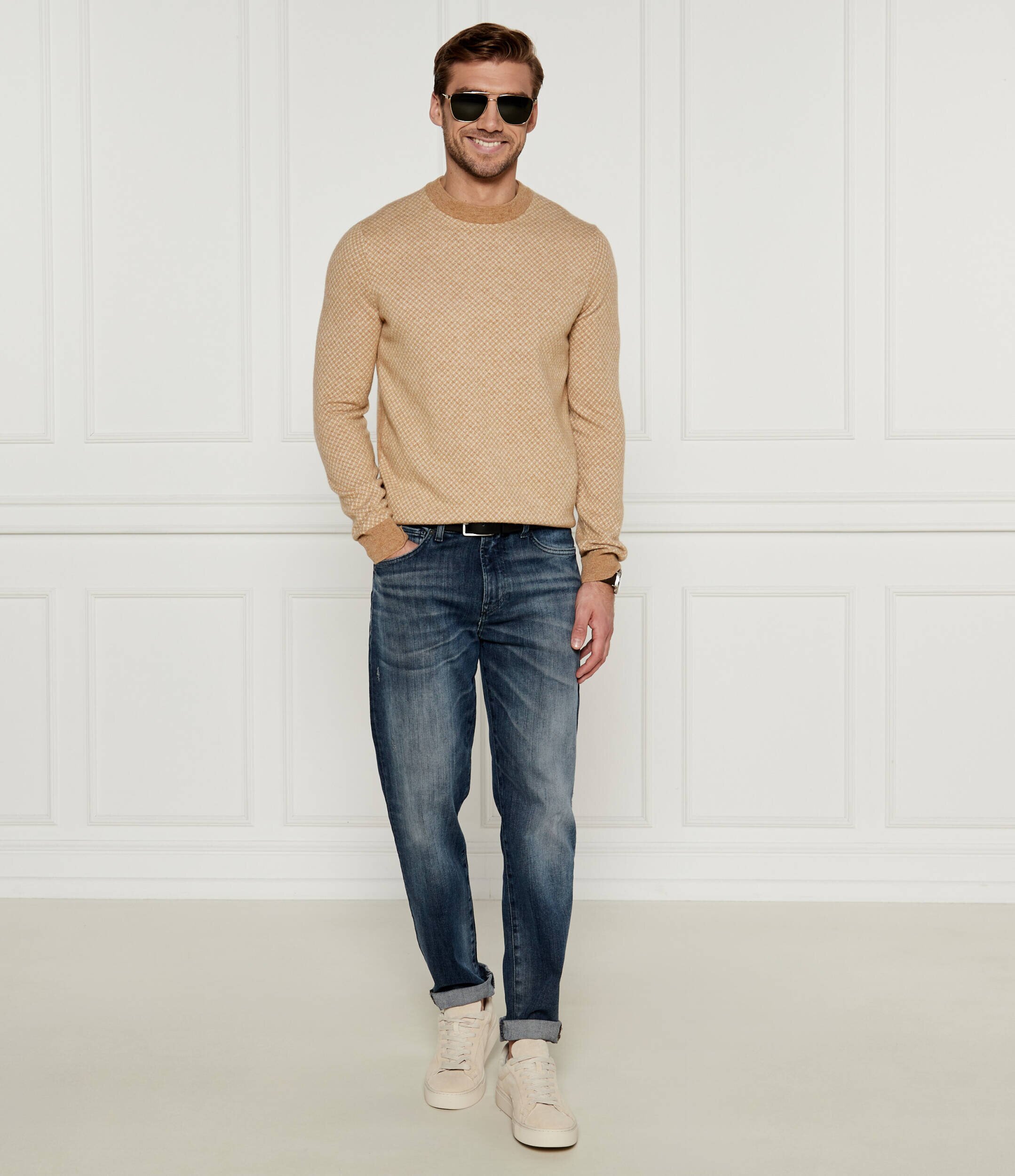 BOSS BLACK De lână pulover H-Eltoro | Regular Fit