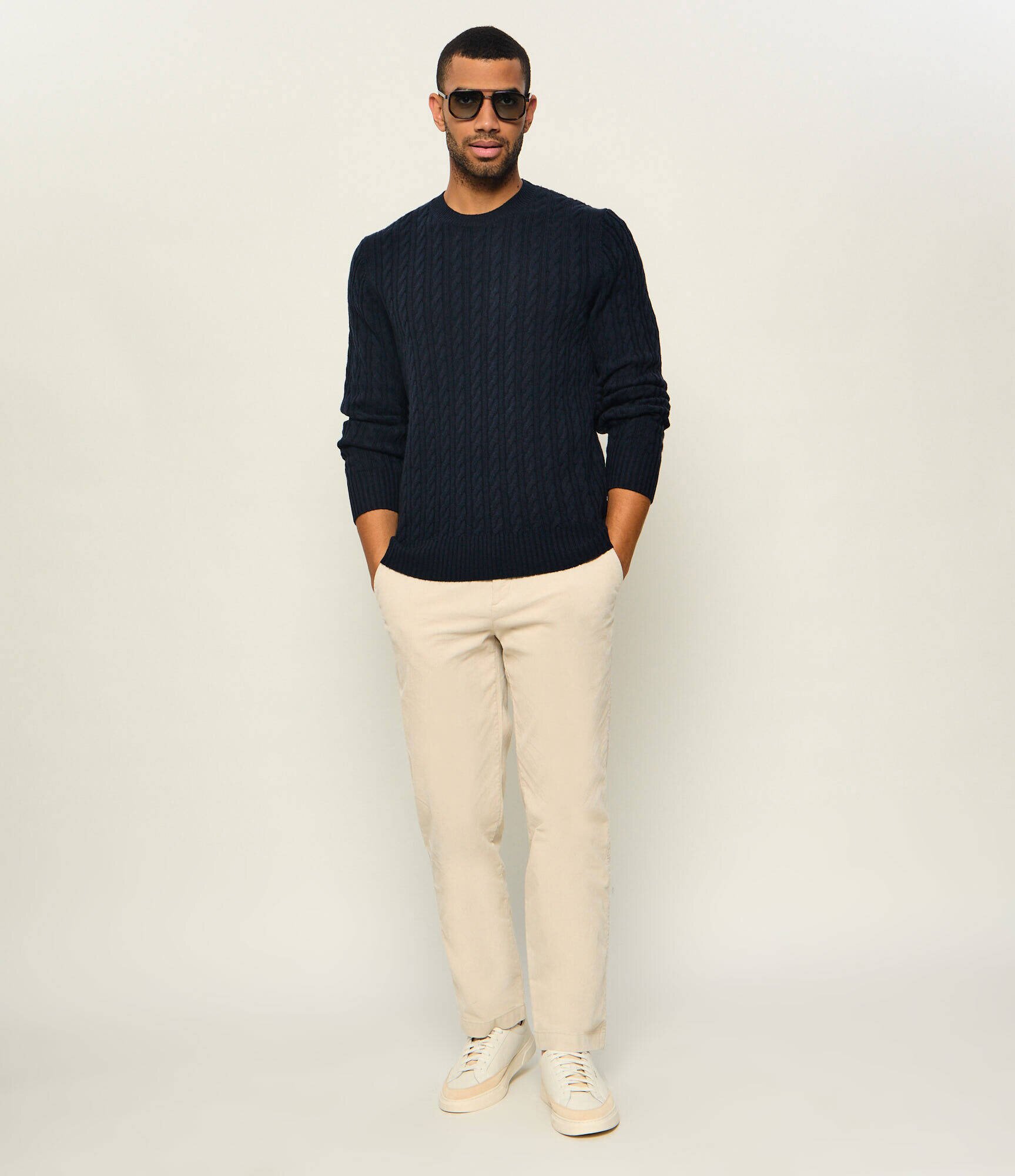 BOSS BLACK De lână pulover H-Furlan | regular fit cu adaos de cașmir