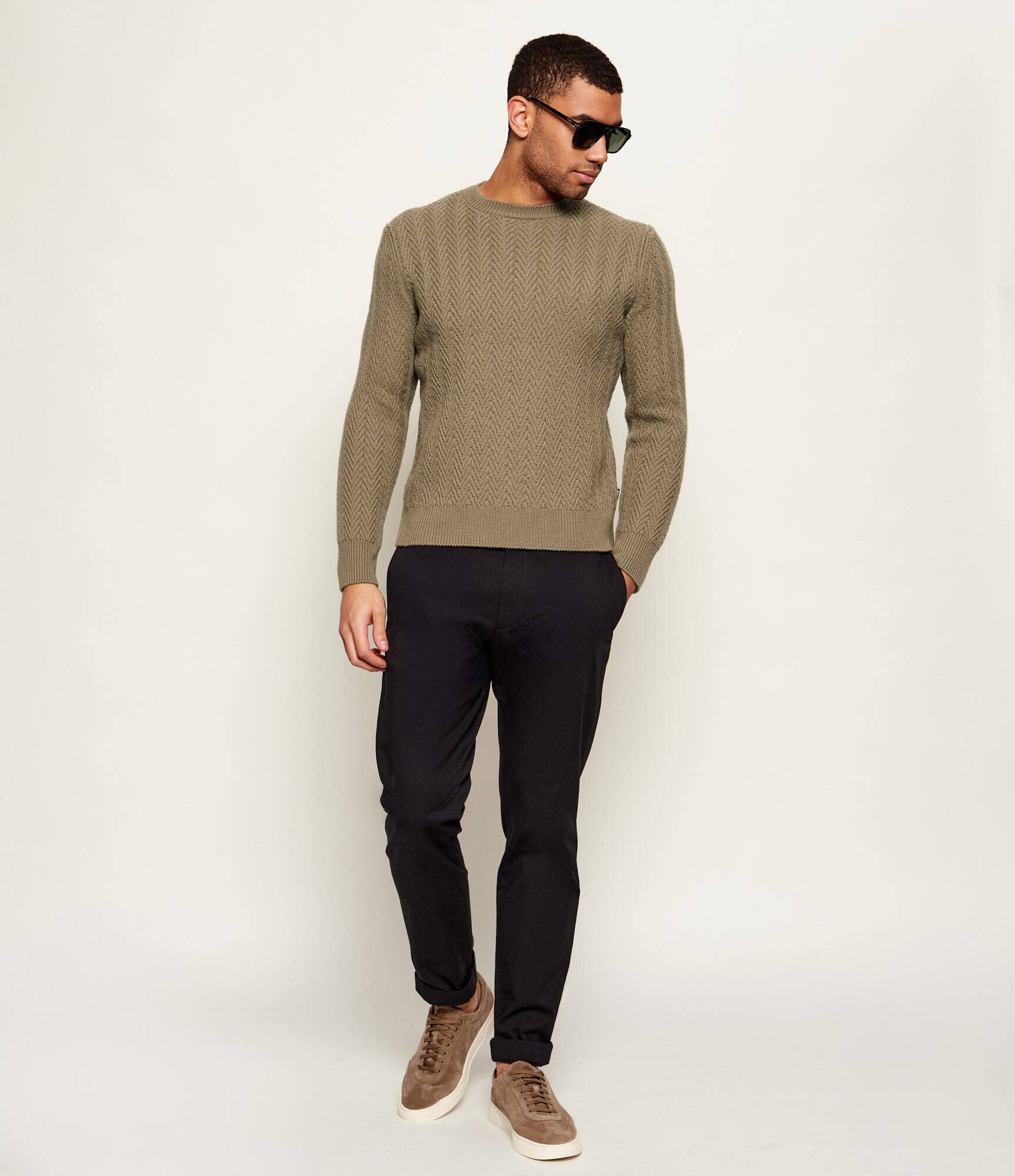BOSS BLACK De lână pulover H-Hitalo | regular fit