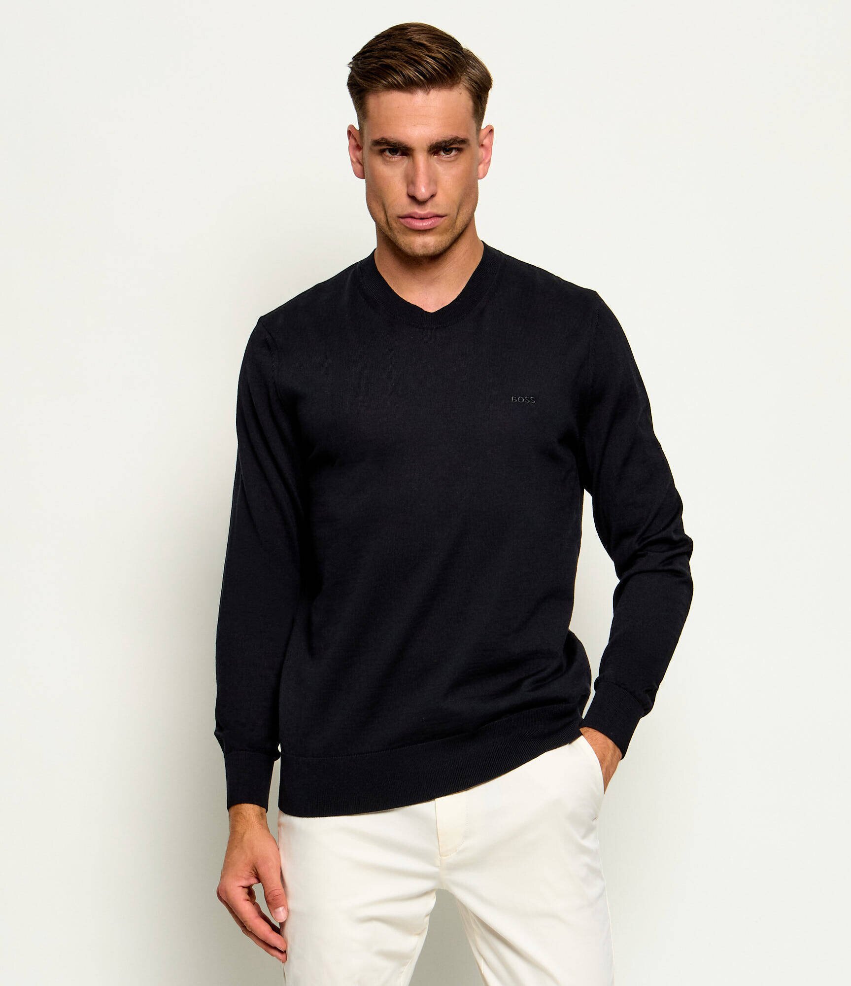 BOSS BLACK De lână pulover H-Leno-L | regular fit