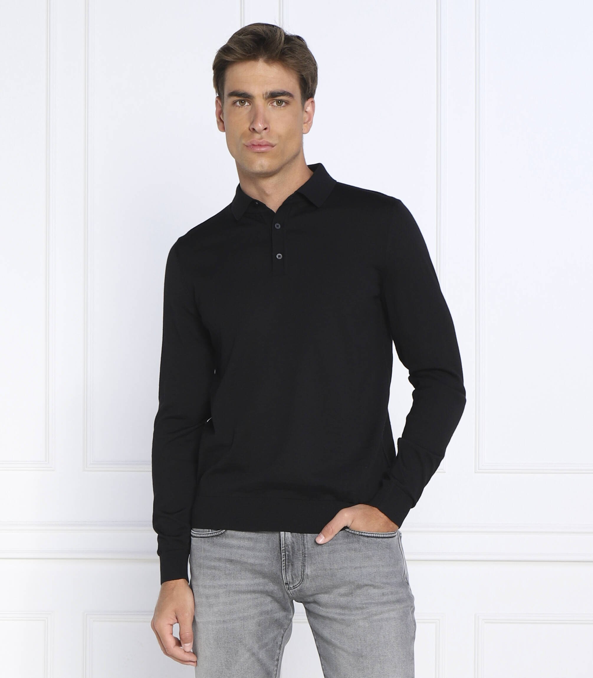 BOSS BLACK De lână pulover Lancione | regular fit