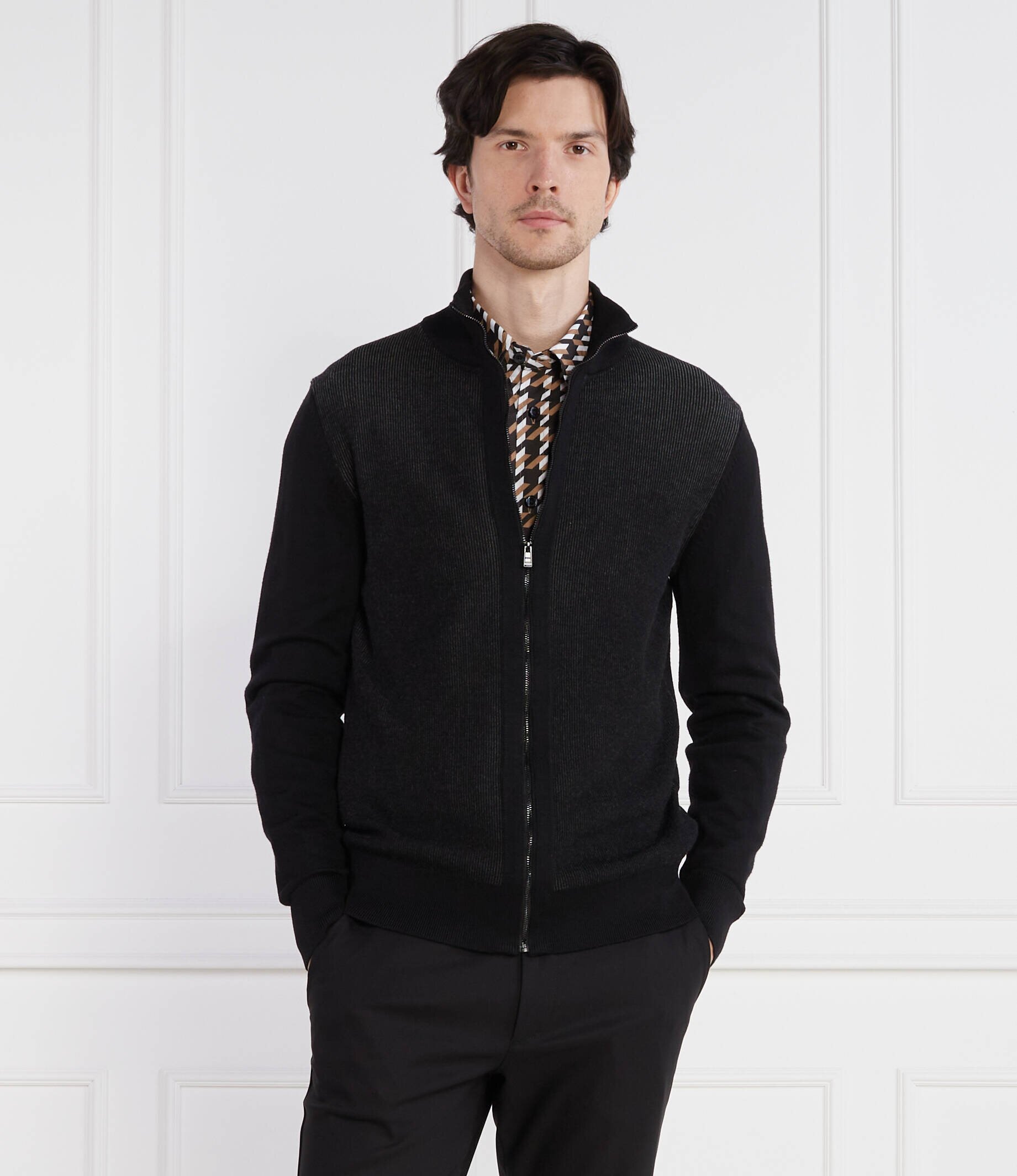 BOSS BLACK De lână pulover Ofiato | Regular Fit