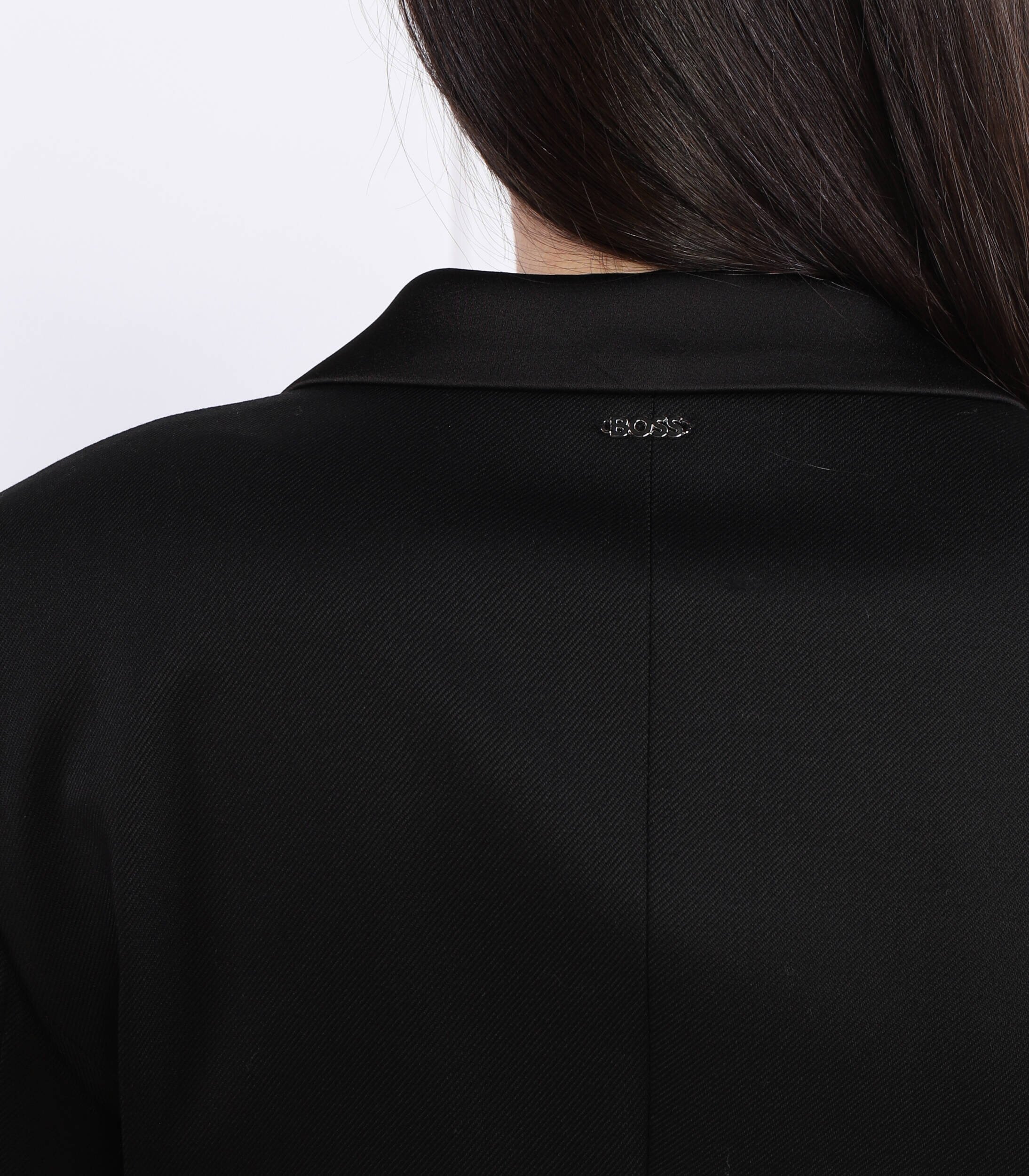 BOSS BLACK de lână rochie dackea