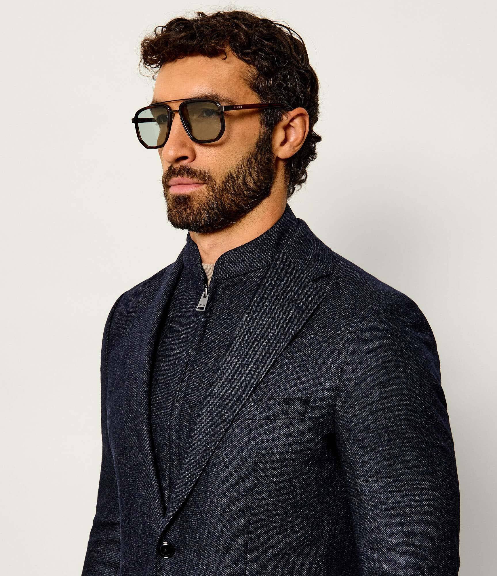 BOSS BLACK De lână sacou 2 în 1 H-Hutson-Bib-264 | Slim Fit