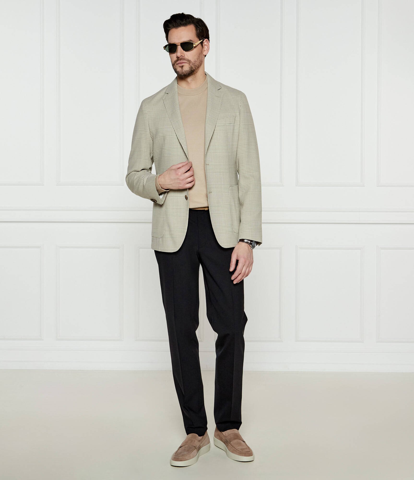 BOSS BLACK De lână sacou C-Hanry-233 | Slim Fit