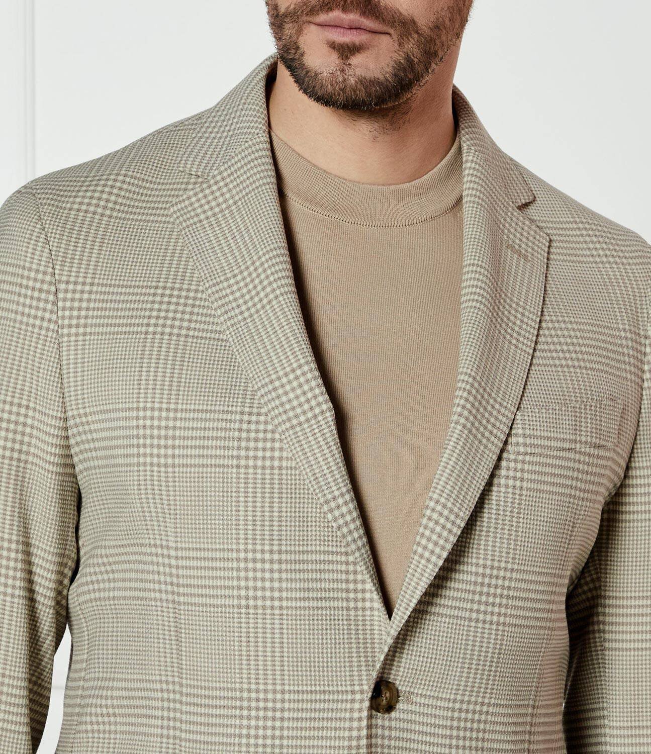 BOSS BLACK De lână sacou C-Hanry-233 | Slim Fit