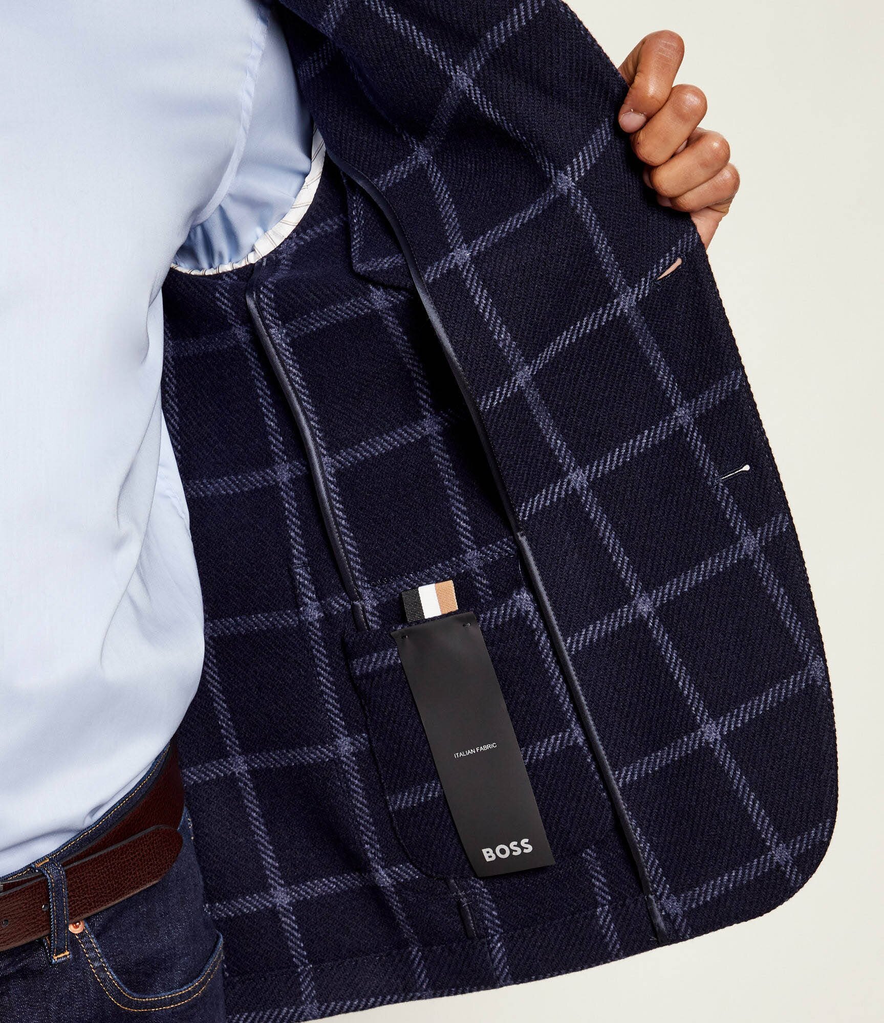 BOSS BLACK De lână sacou C-Hanry-252 | Slim Fit
