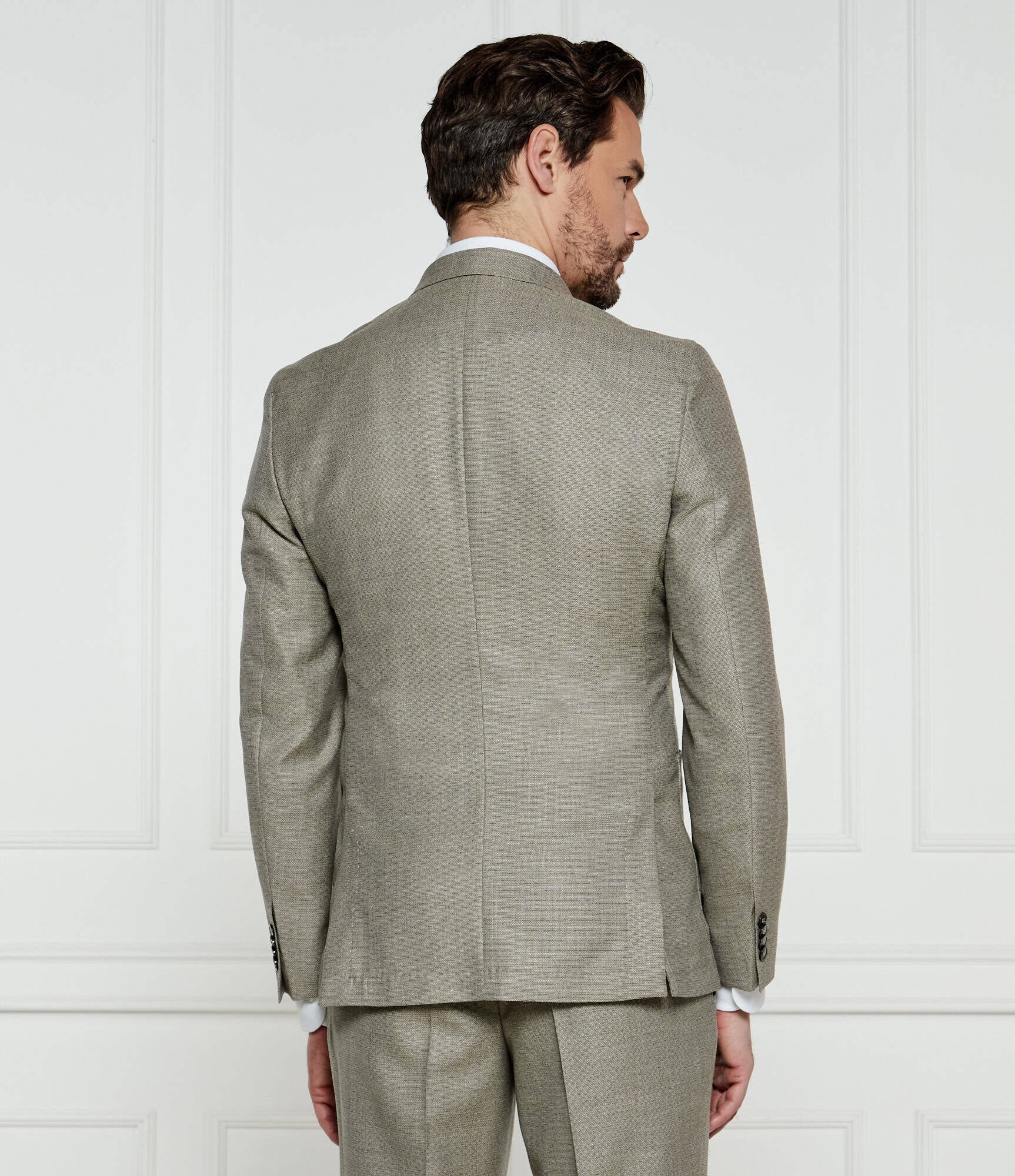 BOSS BLACK De lână sacou C-Huge-DB-251 | Slim Fit