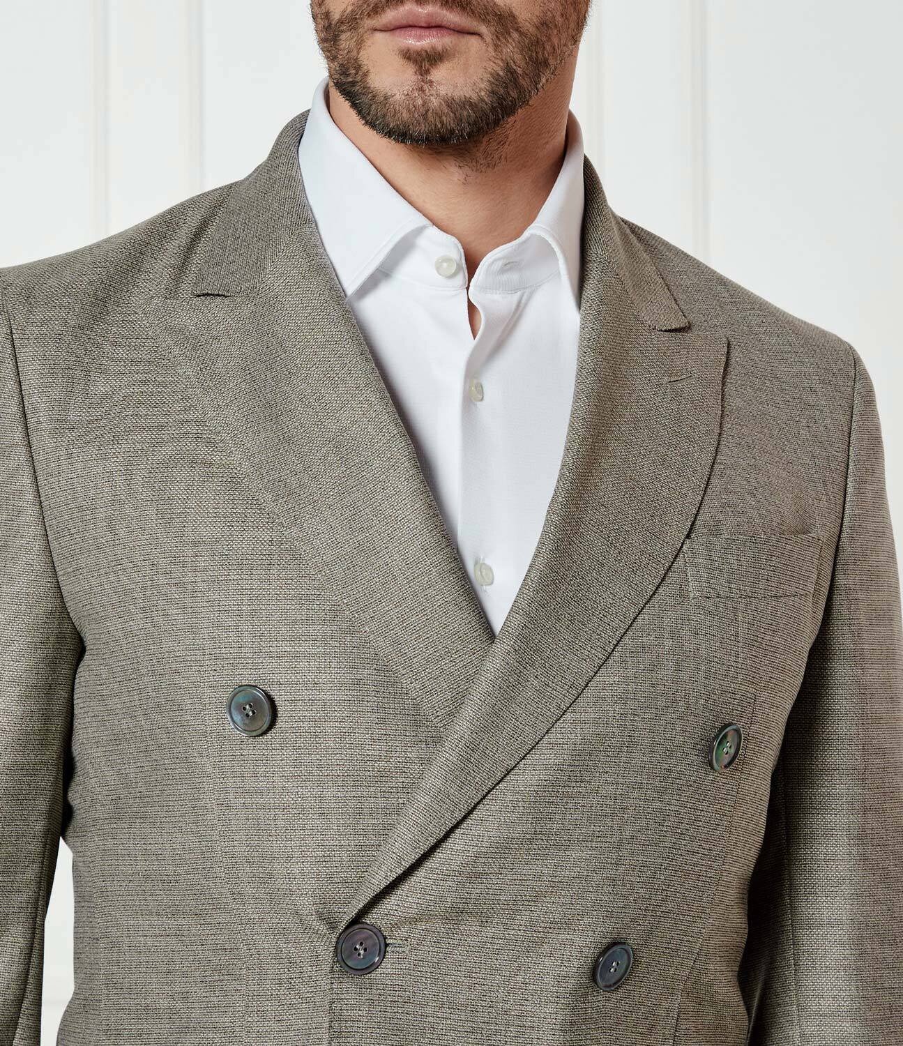 BOSS BLACK De lână sacou C-Huge-DB-251 | Slim Fit