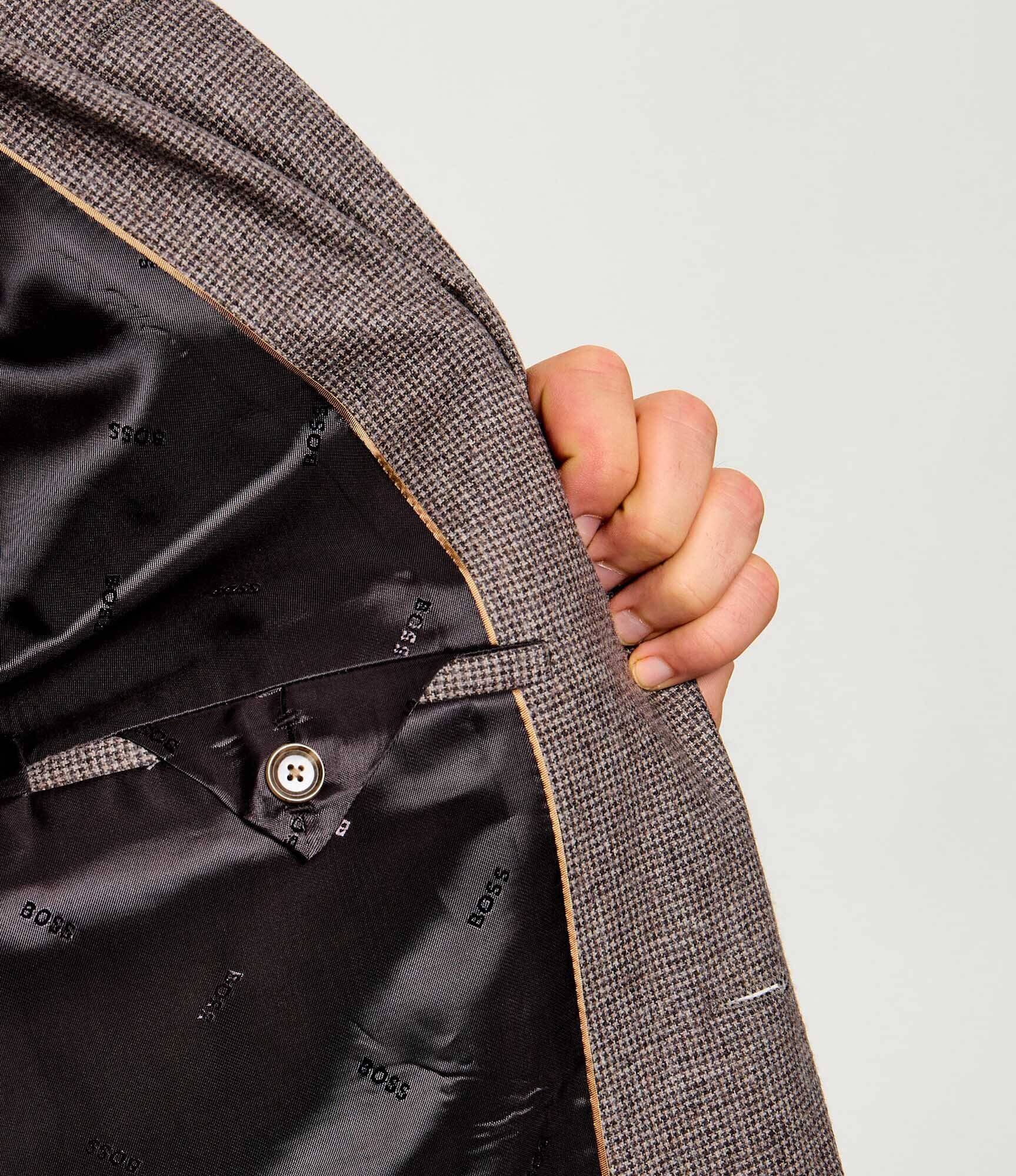 BOSS BLACK De lână sacou H-Huge-MM-264 | Slim Fit