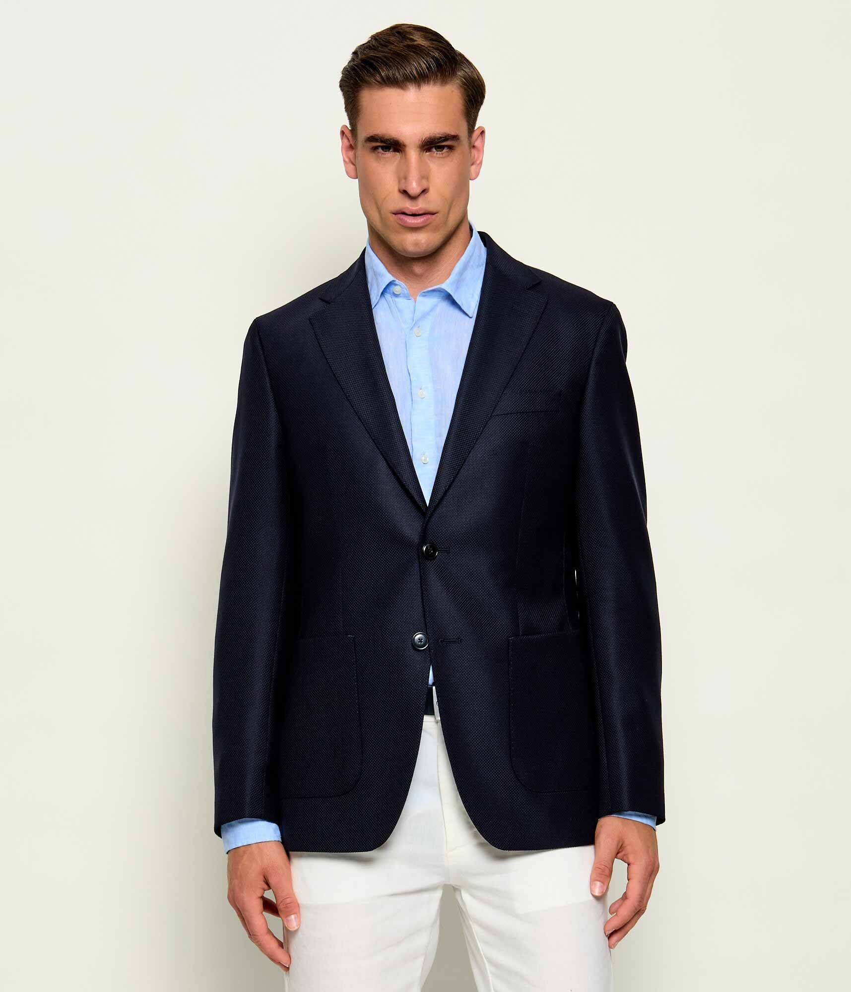 BOSS BLACK De lână sacou H-Hutson-2PP-B1-263 | Slim Fit