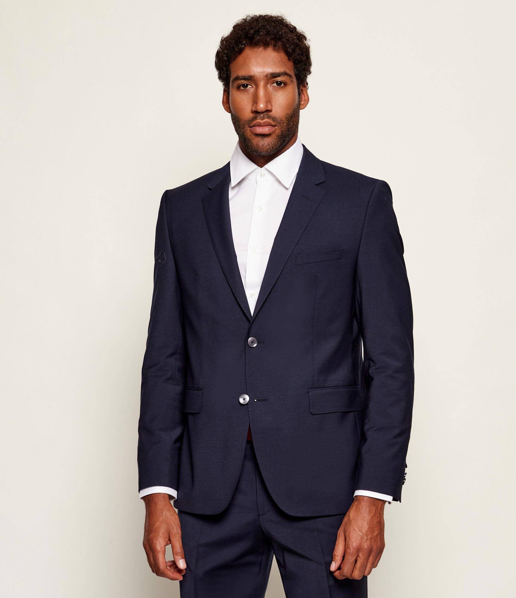 BOSS BLACK De lână sacou H-Jasper-MM-C-224 | Regular Fit