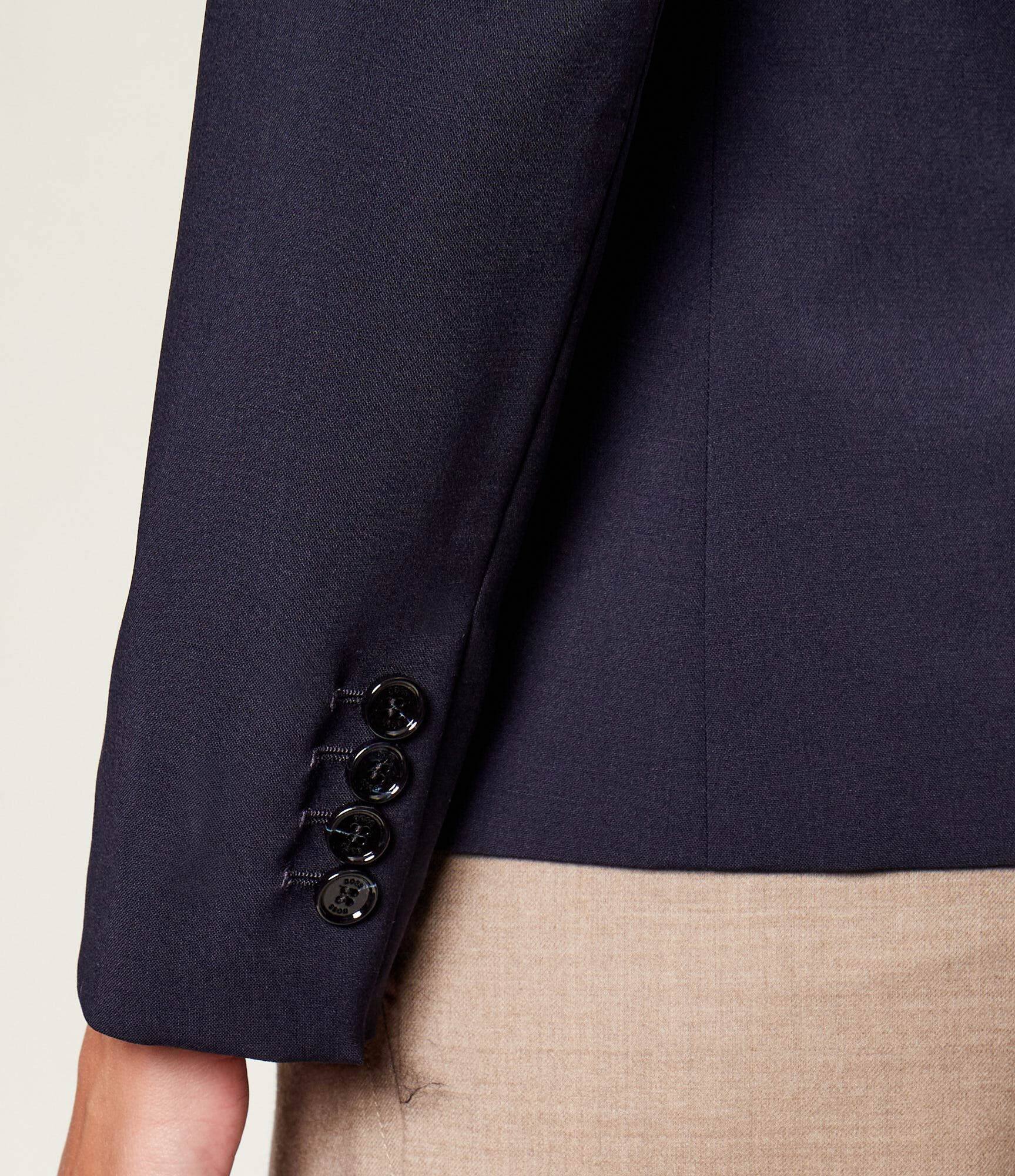 BOSS BLACK de lână sacou juleah | regular fit