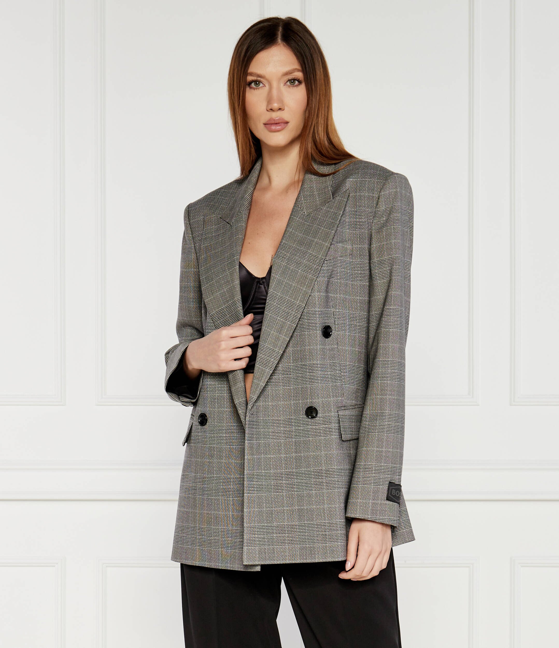 BOSS BLACK De lână sacou | Regular Fit