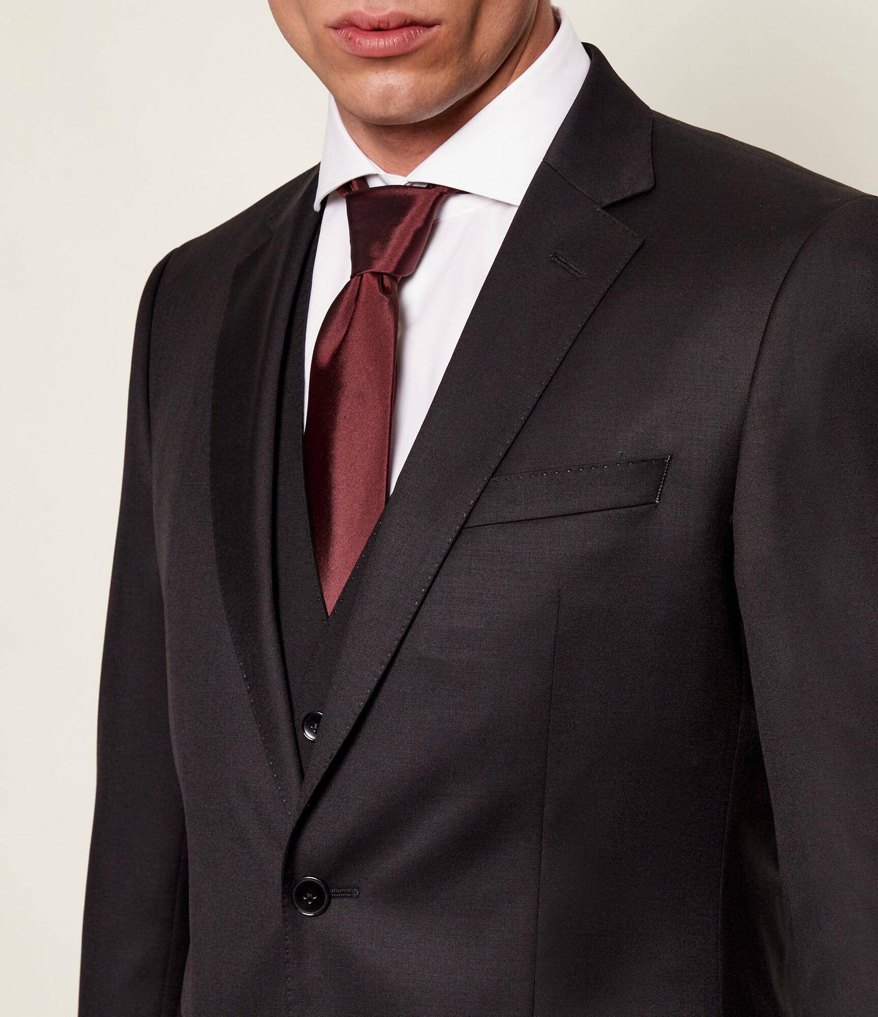 BOSS BLACK De lână sacou | Slim Fit