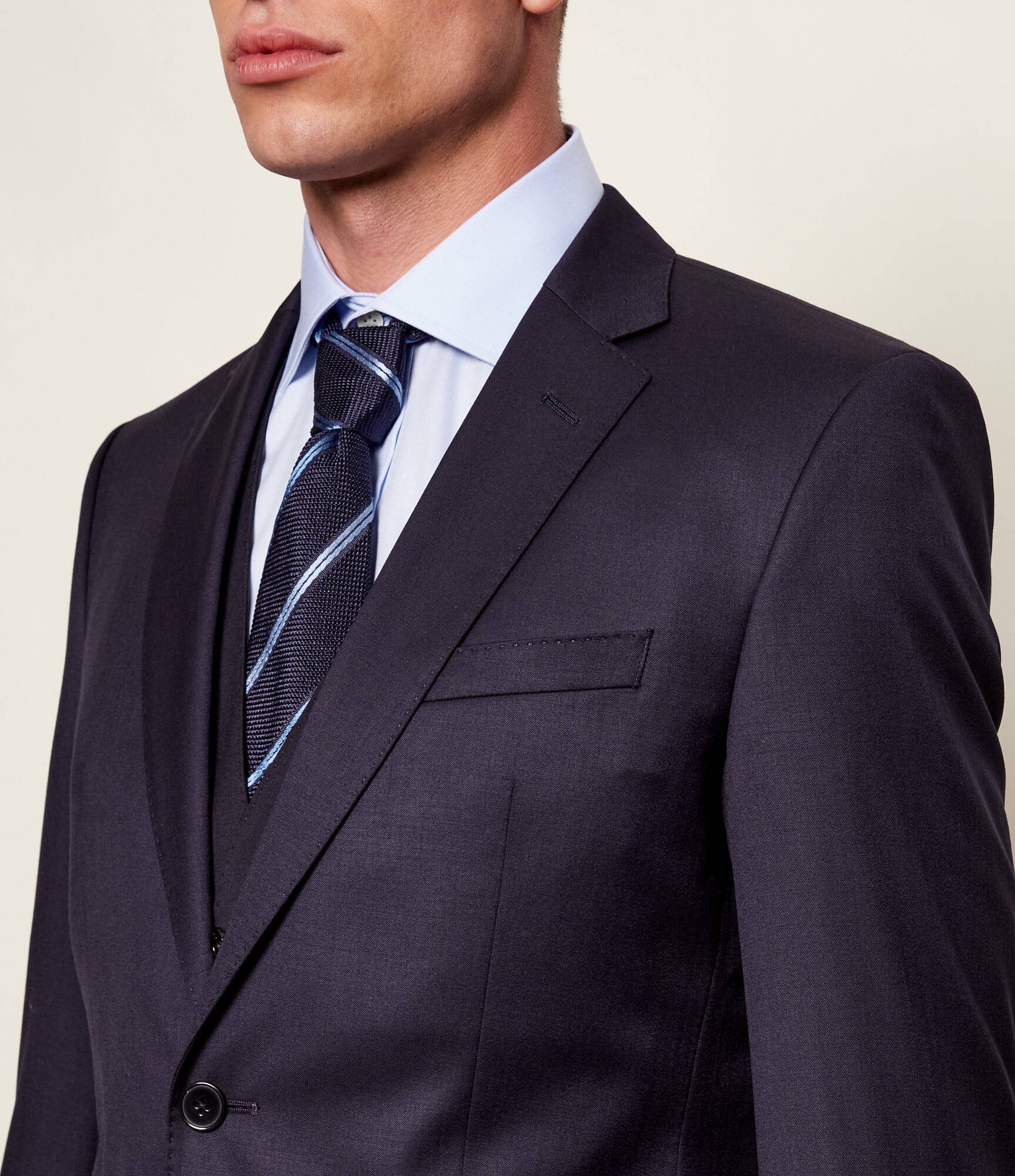 BOSS BLACK De lână sacou | Slim Fit