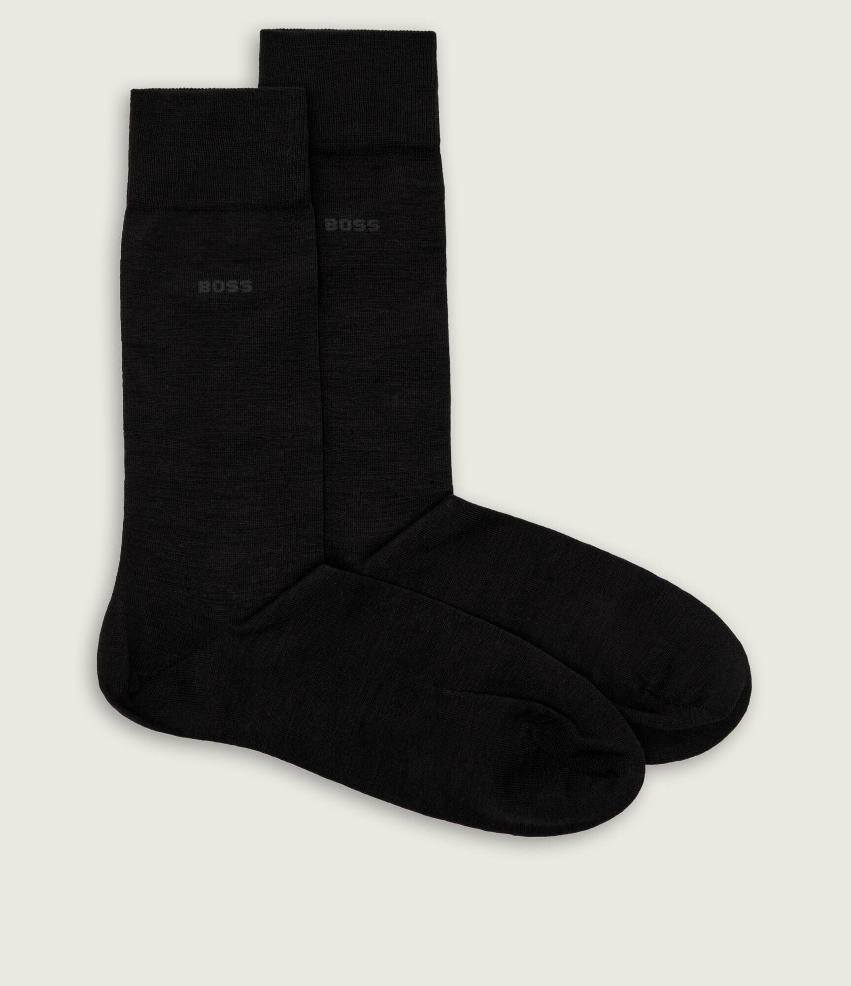 BOSS BLACK De lână șosete 2-pack 2P RS Uni