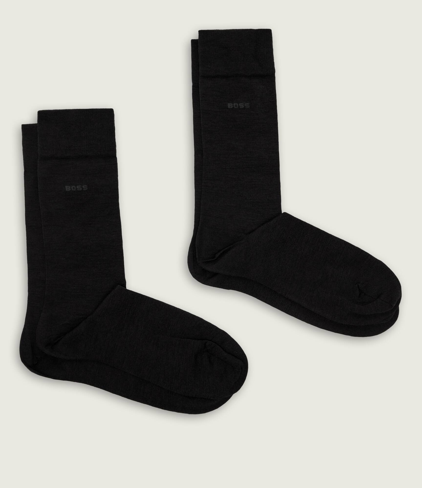 BOSS BLACK De lână șosete 2-pack 2P RS Uni